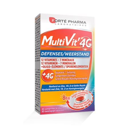 FortÃ© Pharma MultiVit' 4G Weerstand