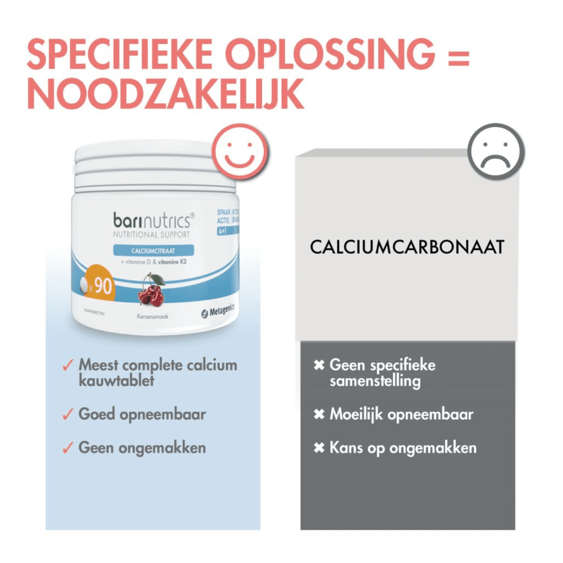 Barinutrics Cirate Calcium+k2 Cerise Comp Croq 90 Barinutrics Cirate Calcium+k2 Cerise Comp Croq 90