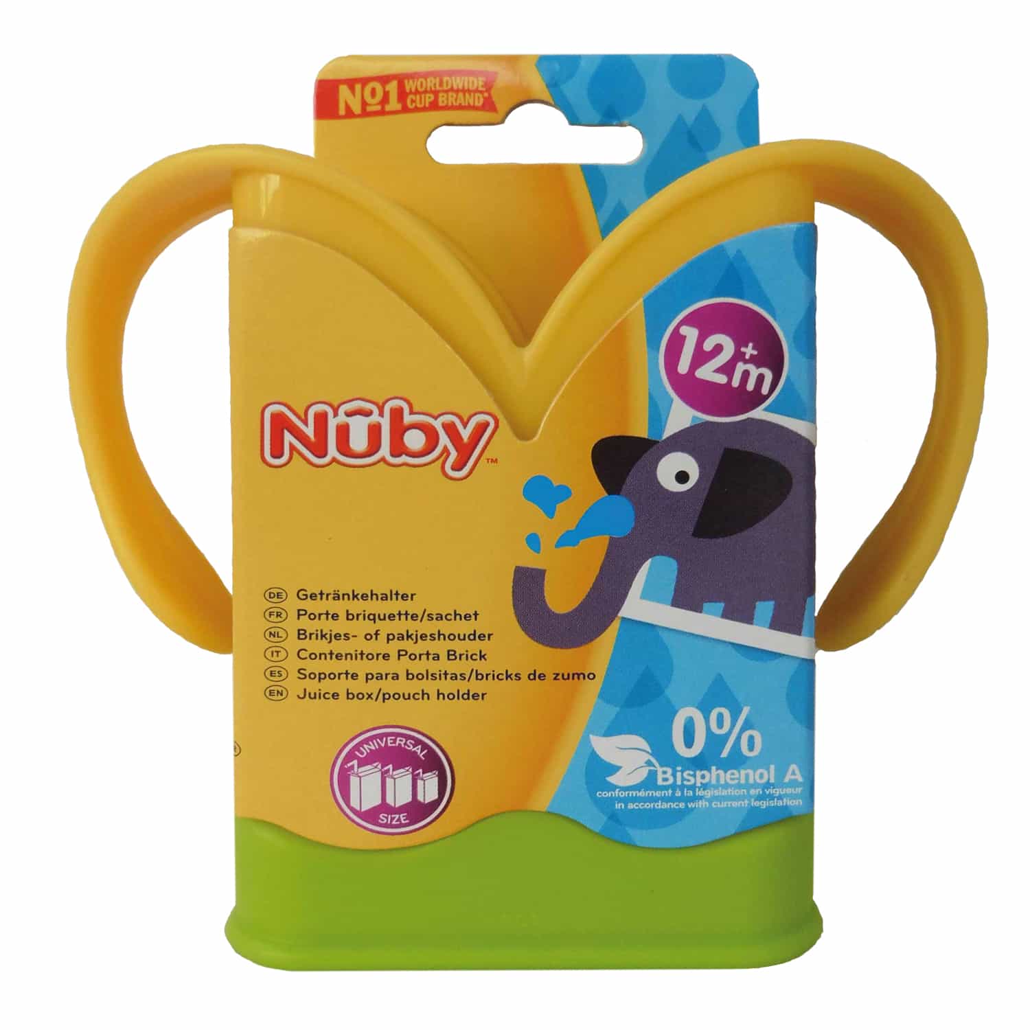 Nuby Brikjes- of Pakjeshouder 12+ Nuby Brikjes- of Pakjeshouder 12+
