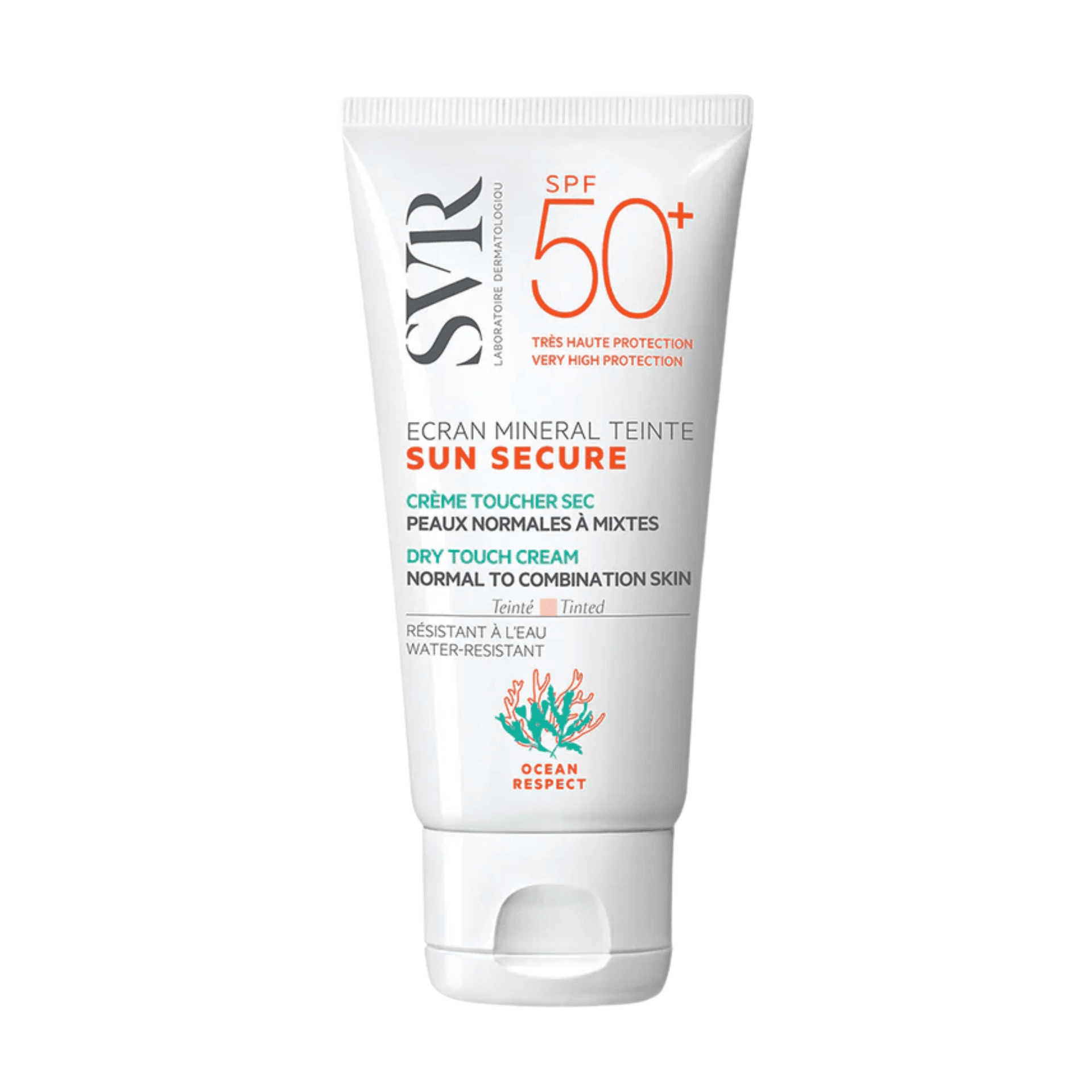 SVR Sun Secure Minerale Getinte Crème SPF 50+ Normale Huid SVR Sun Secure Minerale Getinte Crème SPF 50+ Normale Huid