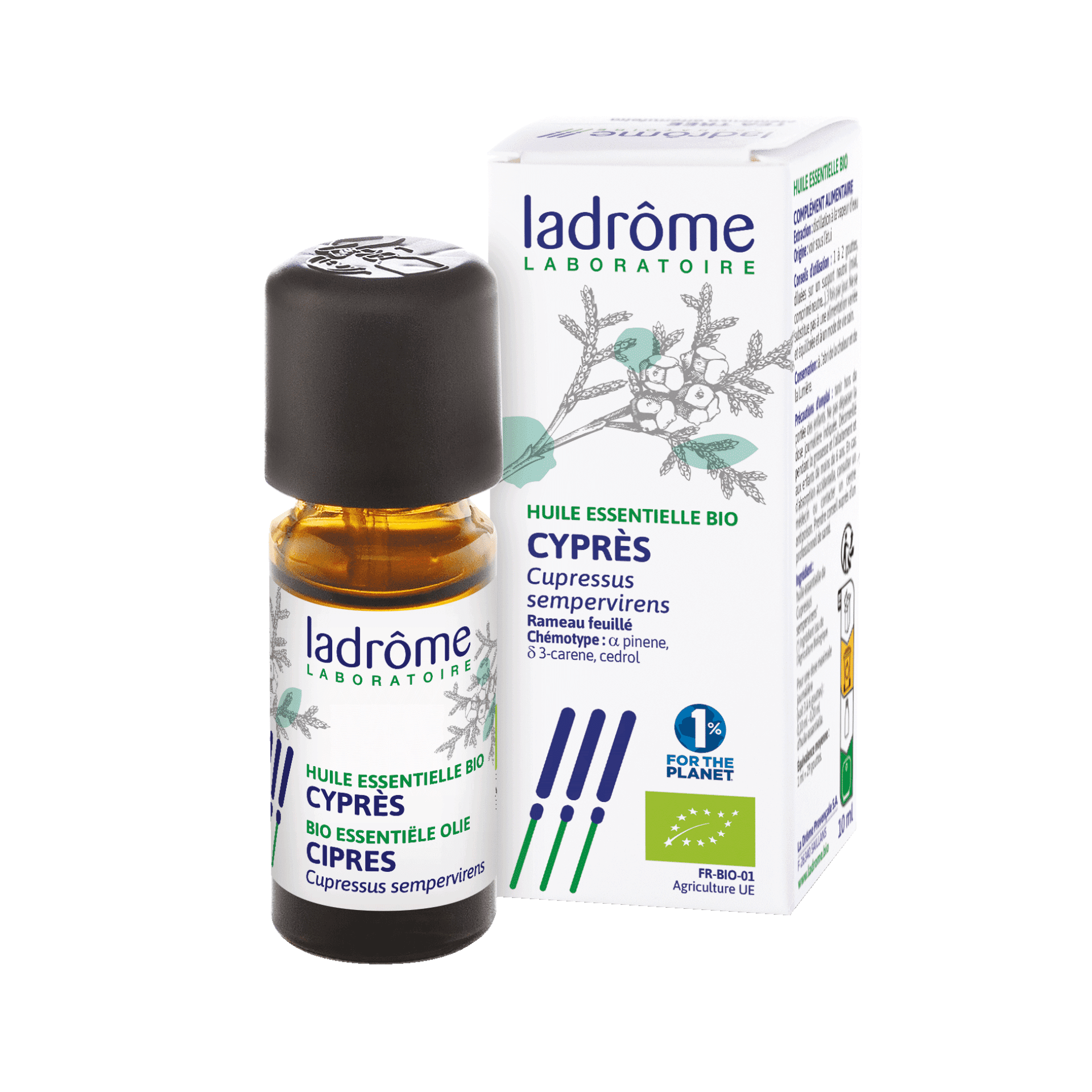 Ladrôme Bio Essentiële Olie Cipres