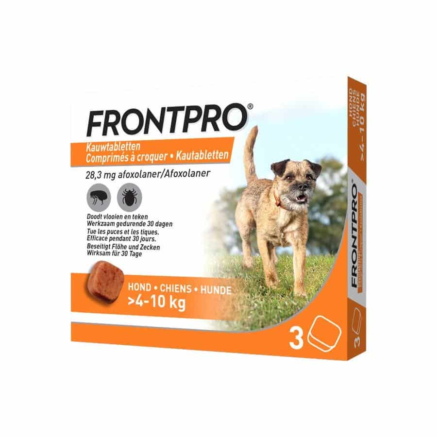 Frontpro Kauwtabletten 28 mg Hond >4-10 kg