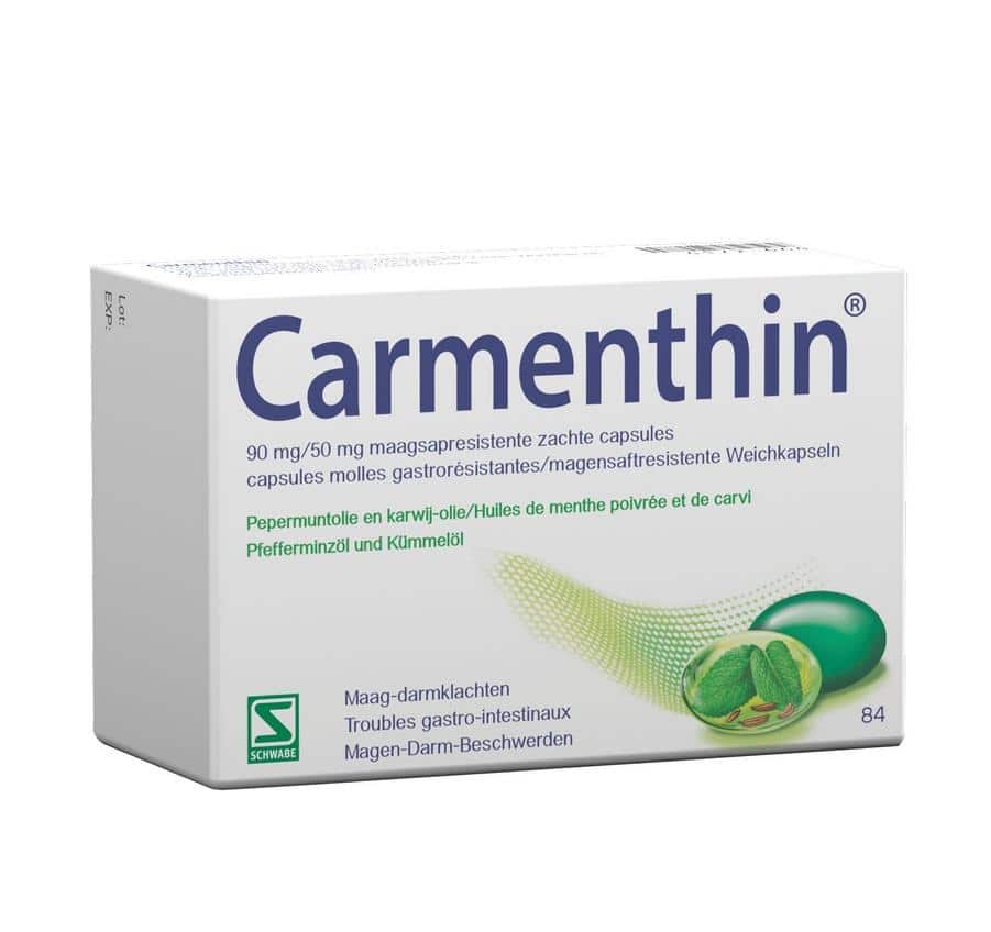 Carmenthin 90 mg/50 mg Maagsapresistent Carmenthin 90 mg/50 mg Maagsapresistent