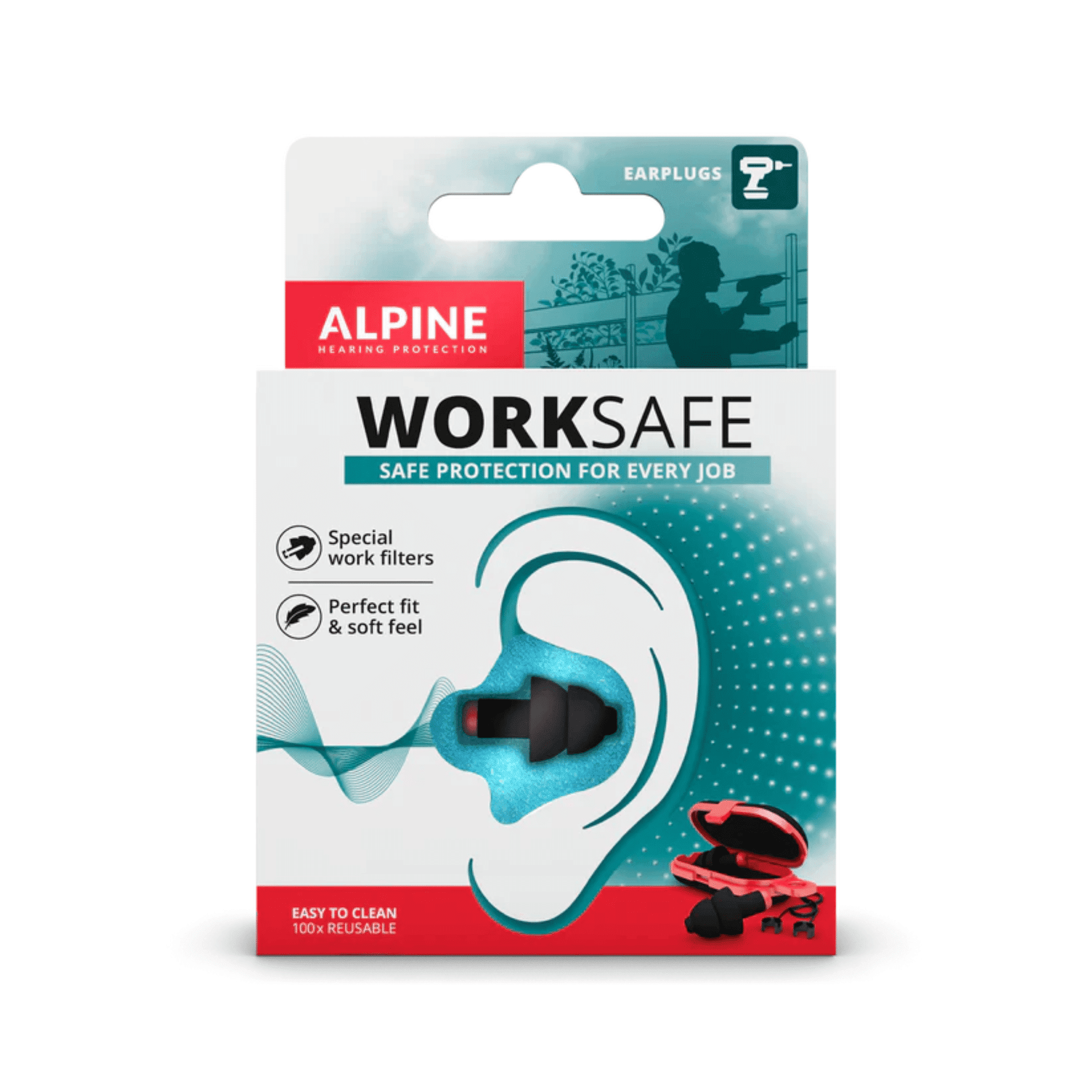 Alpine WorkSafe Oordoppen Alpine WorkSafe Oordoppen