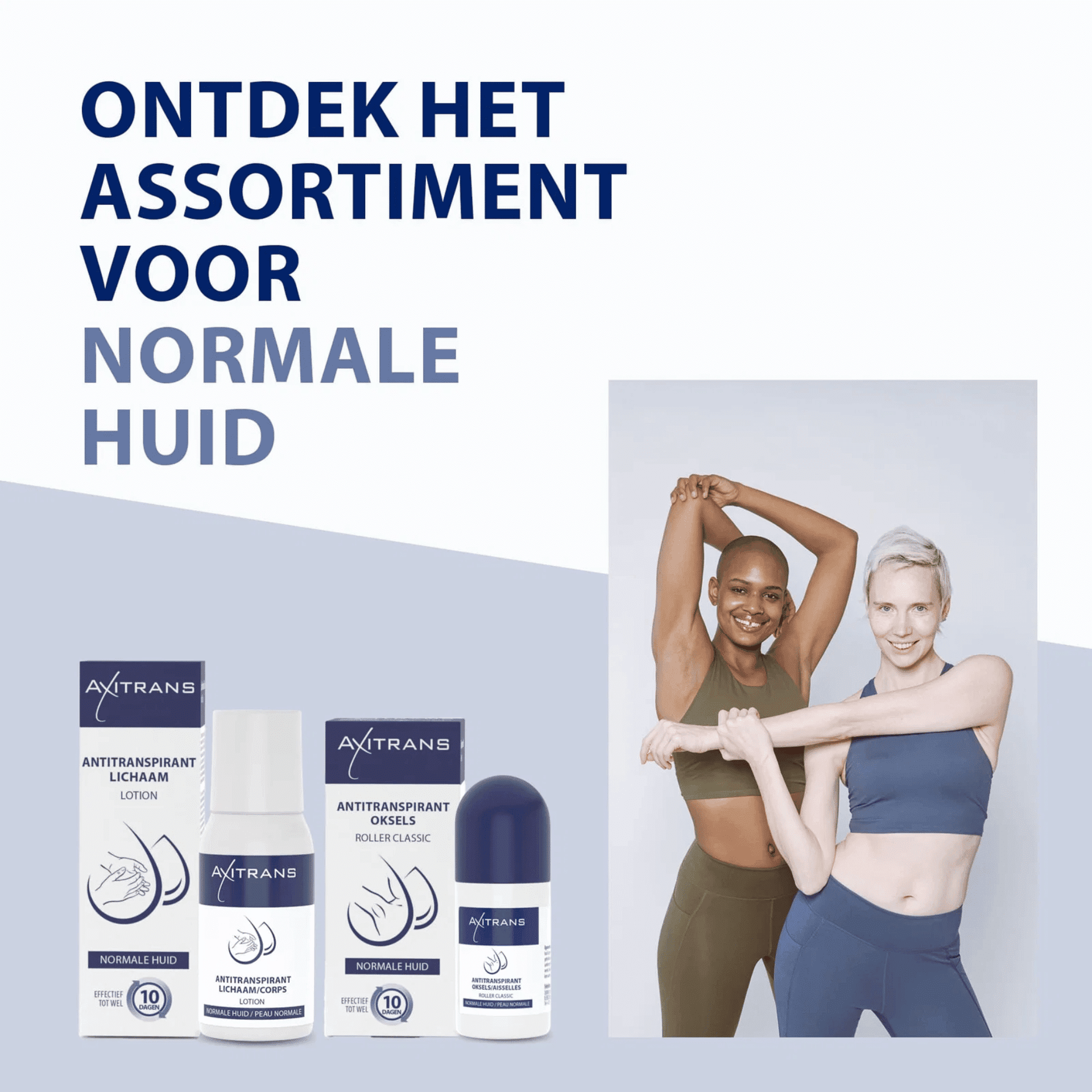 Axitrans Roller Classic Antitranspirant Oksels Normale Huid