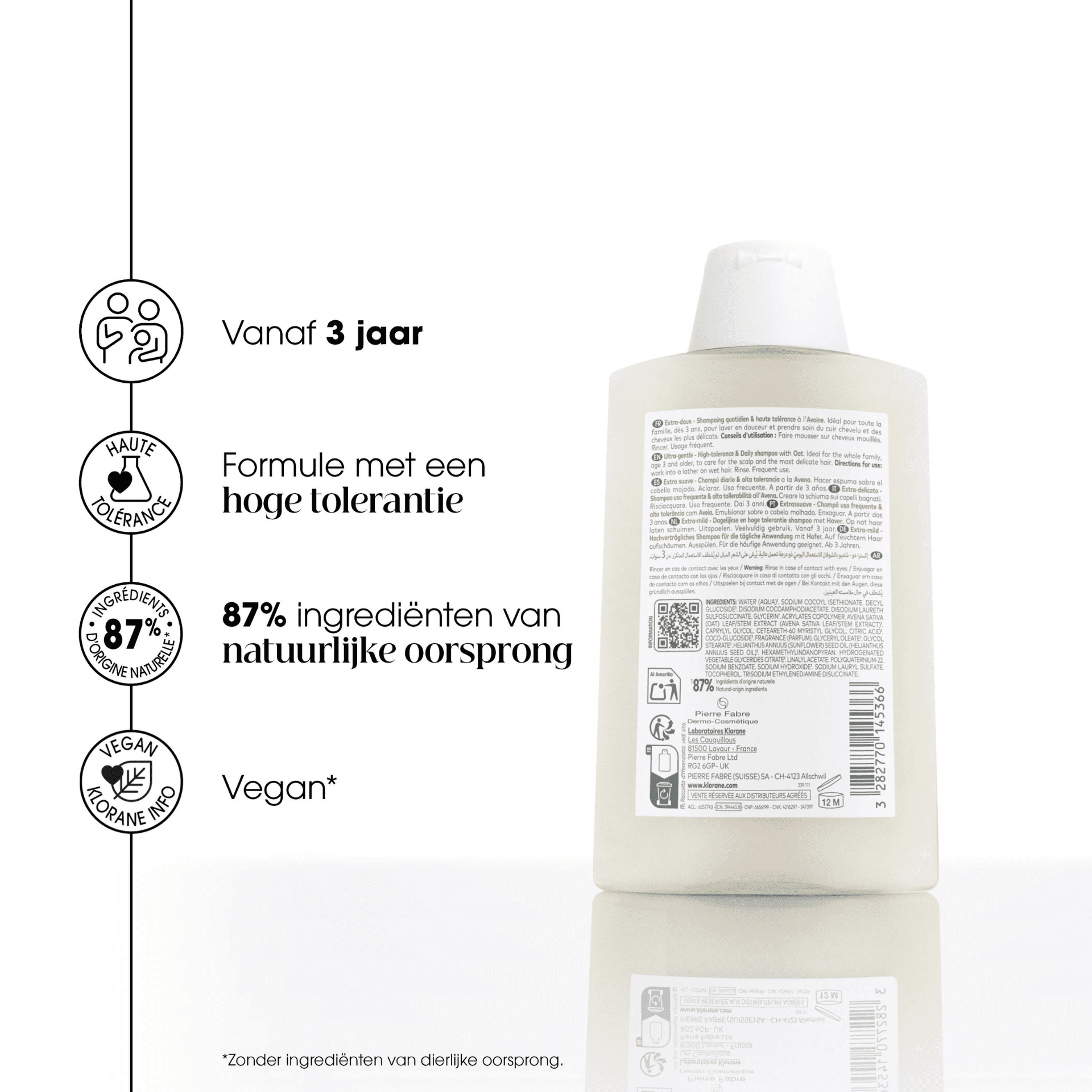Klorane Haver Ultramilde Shampoo