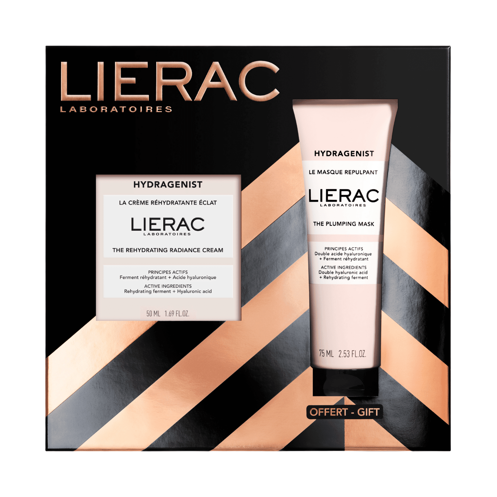 Lierac Hydragenist Rehydraterende Crème + Masker Geschenkset Lierac Hydragenist Rehydraterende Crème + Masker Geschenkset
