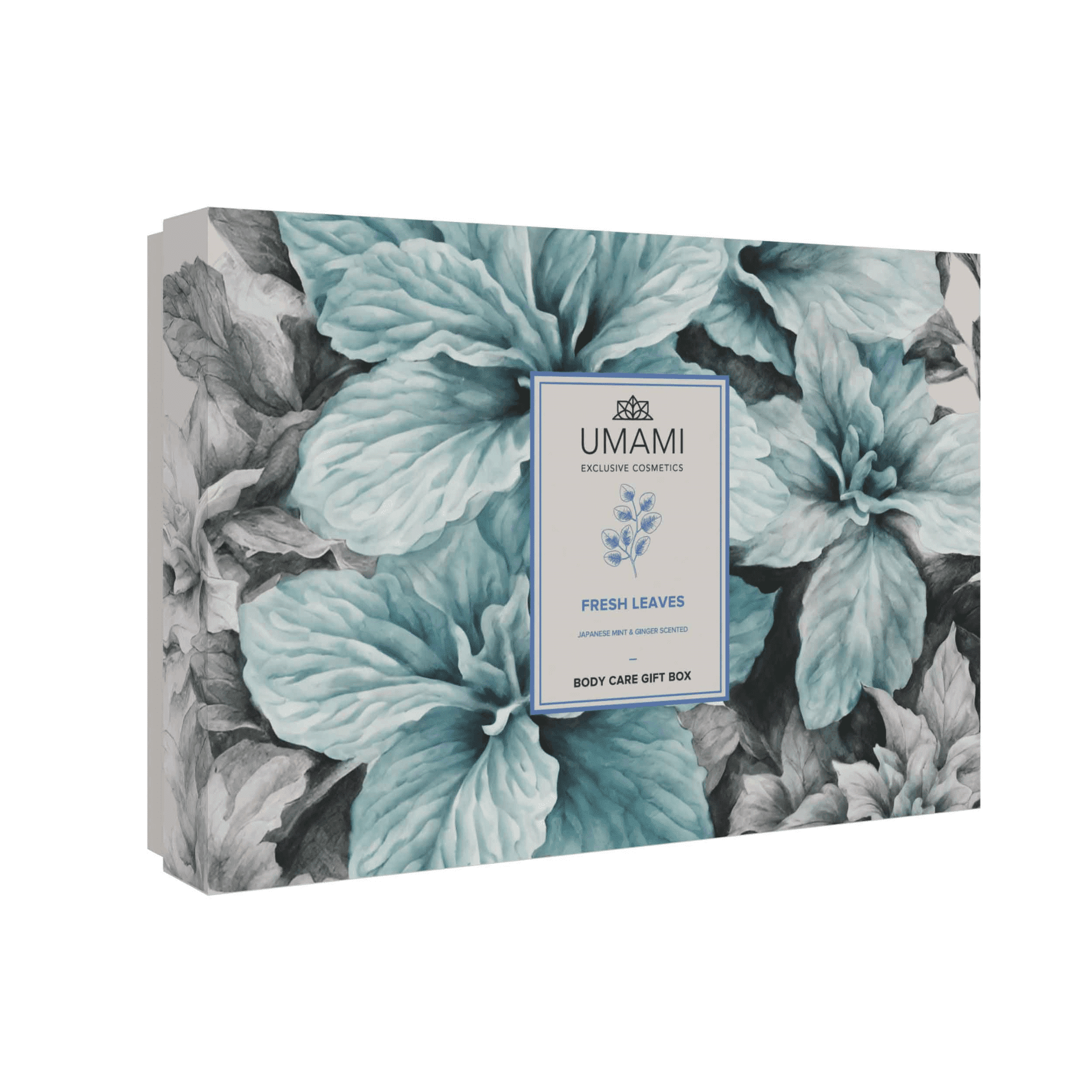 Umami Fresh Leaves Geschenkset Douche Groot