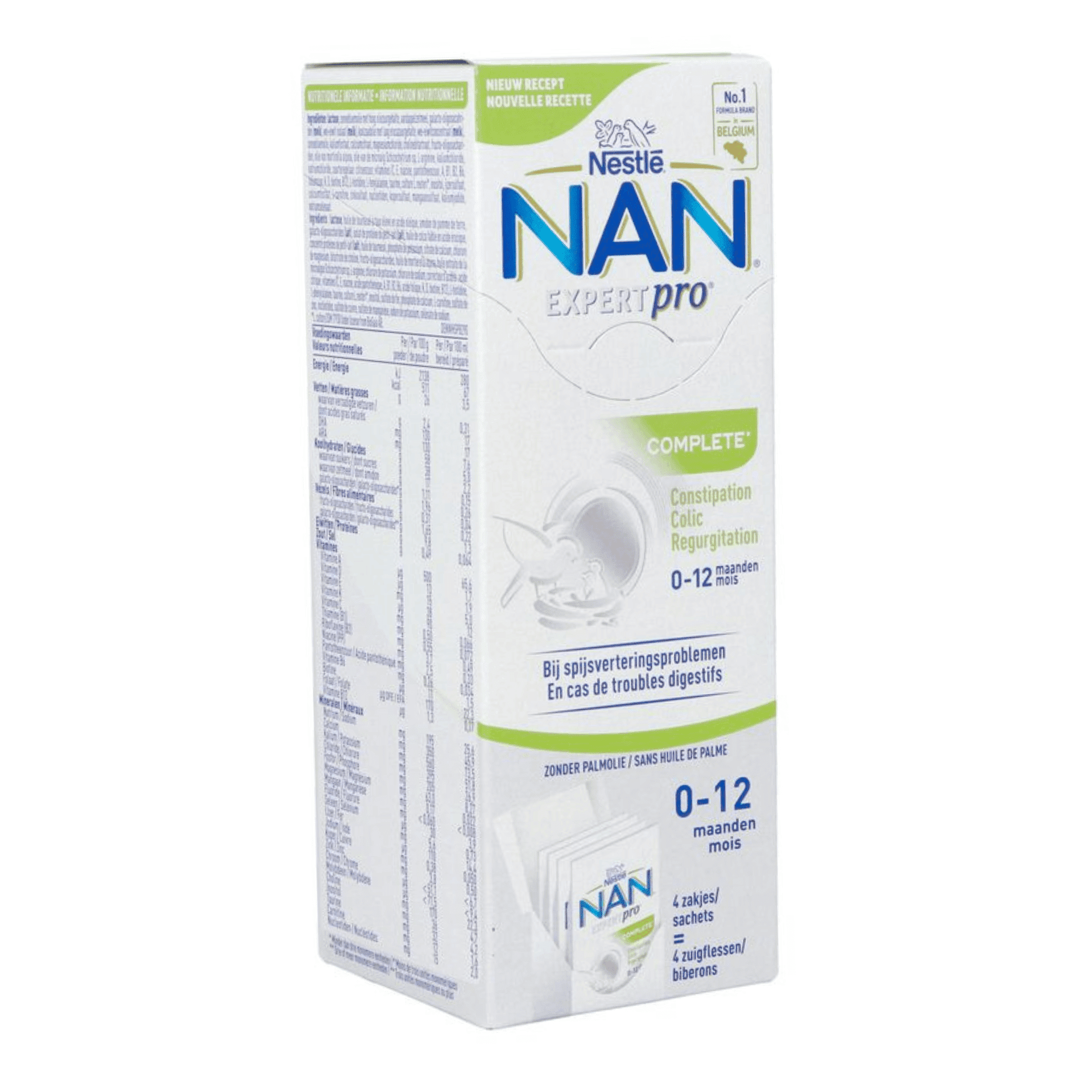 Nan Expert Pro Complete 0-12m Sticks 4x26,2g Nan Expert Pro Complete 0-12m Sticks 4x26,2g