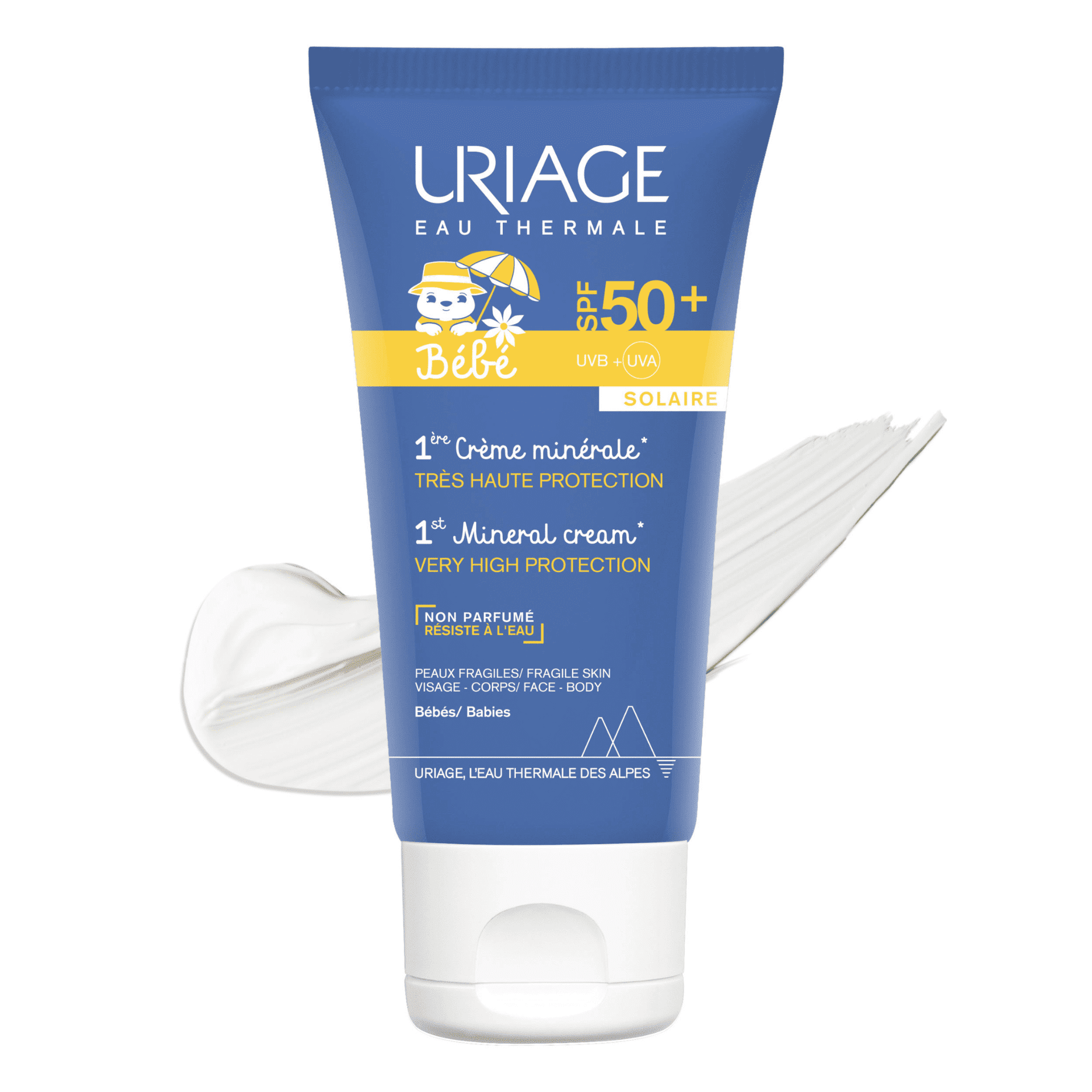 Uriage Bébé 1e Minerale Zonnecrème SPF 50+ Uriage Bébé 1e Minerale Zonnecrème SPF 50+