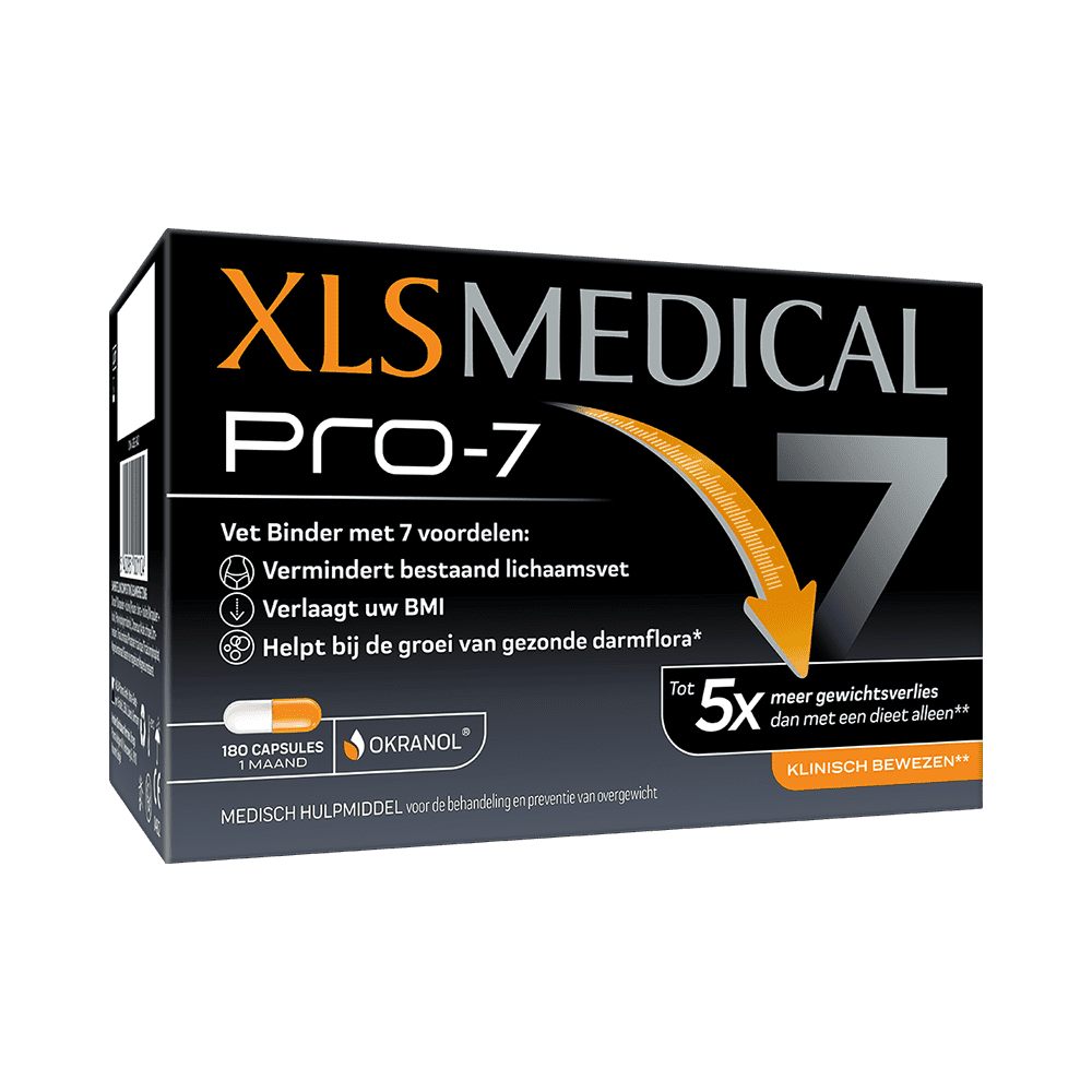 XLS Medical Pro-7 capsules – Gewichtsverlies & 7 klinisch bewezen voordelen