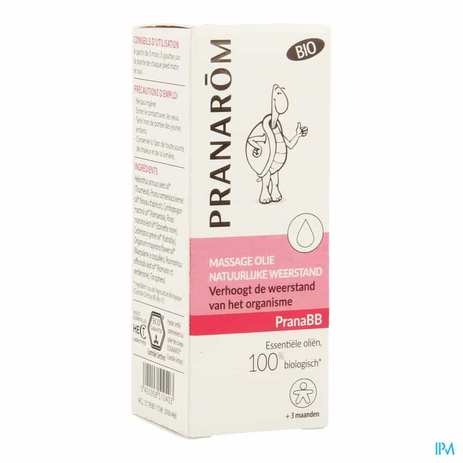 Pranarom PranaBB Massage Olie Immuniteit Pranarom PranaBB Massage Olie Immuniteit