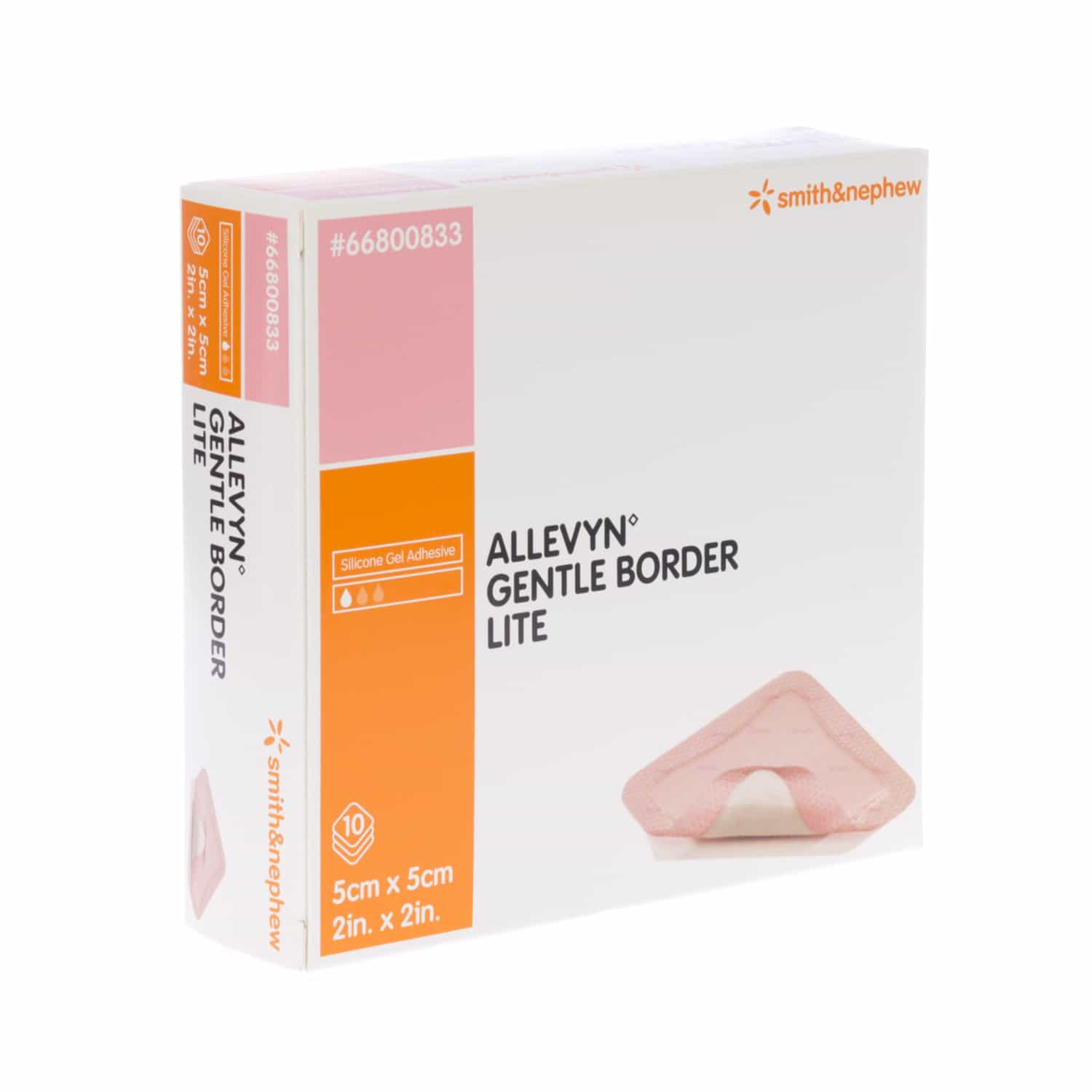 Allevyn Gentle Border Lite 5 x 5 cm Allevyn Gentle Border Lite 5 x 5 cm