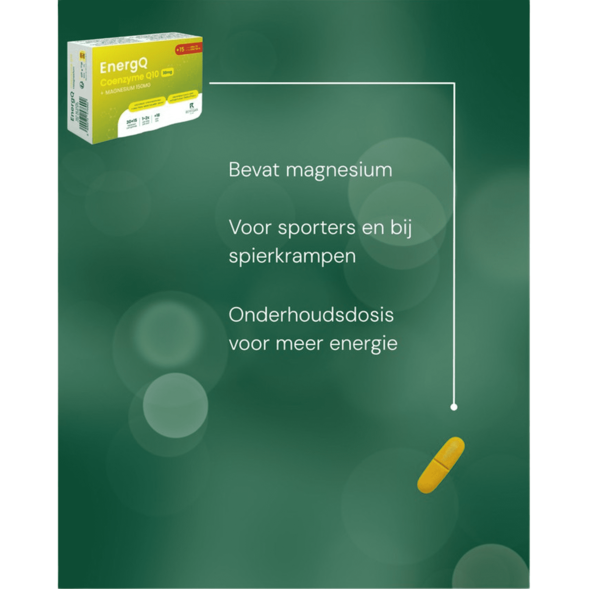 Coenzyme Q10 30 mg + Magnesium 150 mg Promo* Coenzyme Q10 30 mg + Magnesium 150 mg Promo*