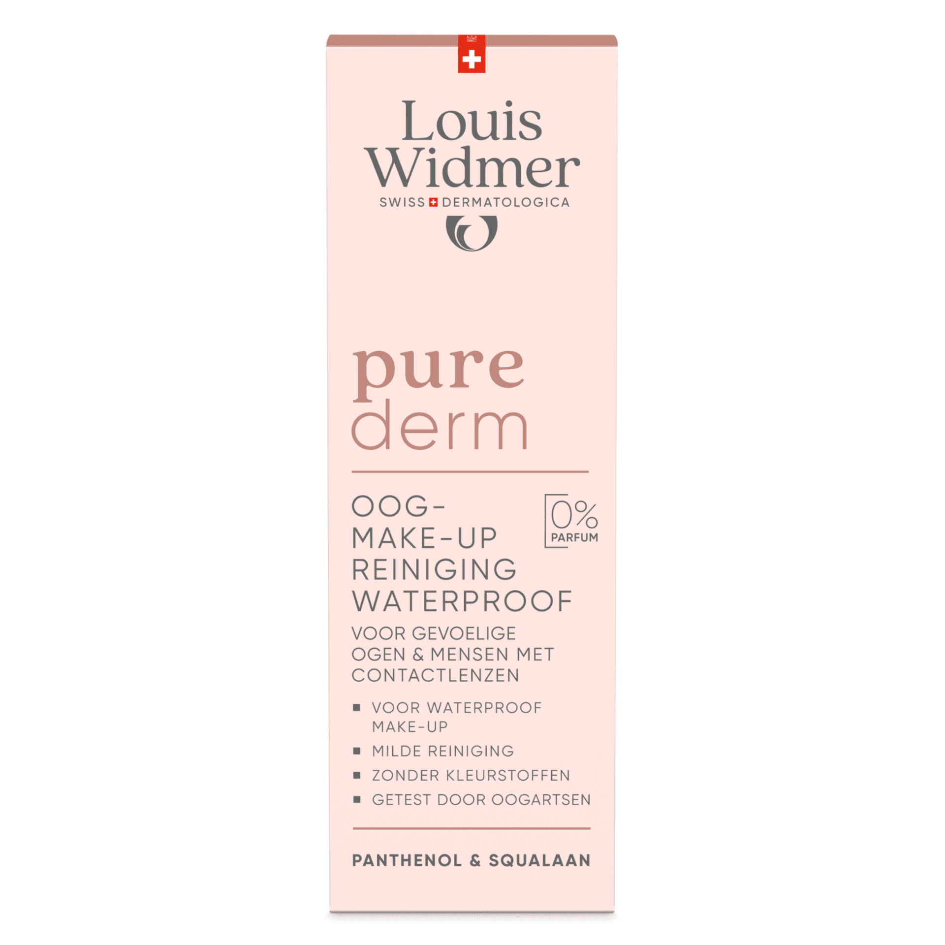 Louis Widmer Purederm Oogmake-upreiniging Waterproof