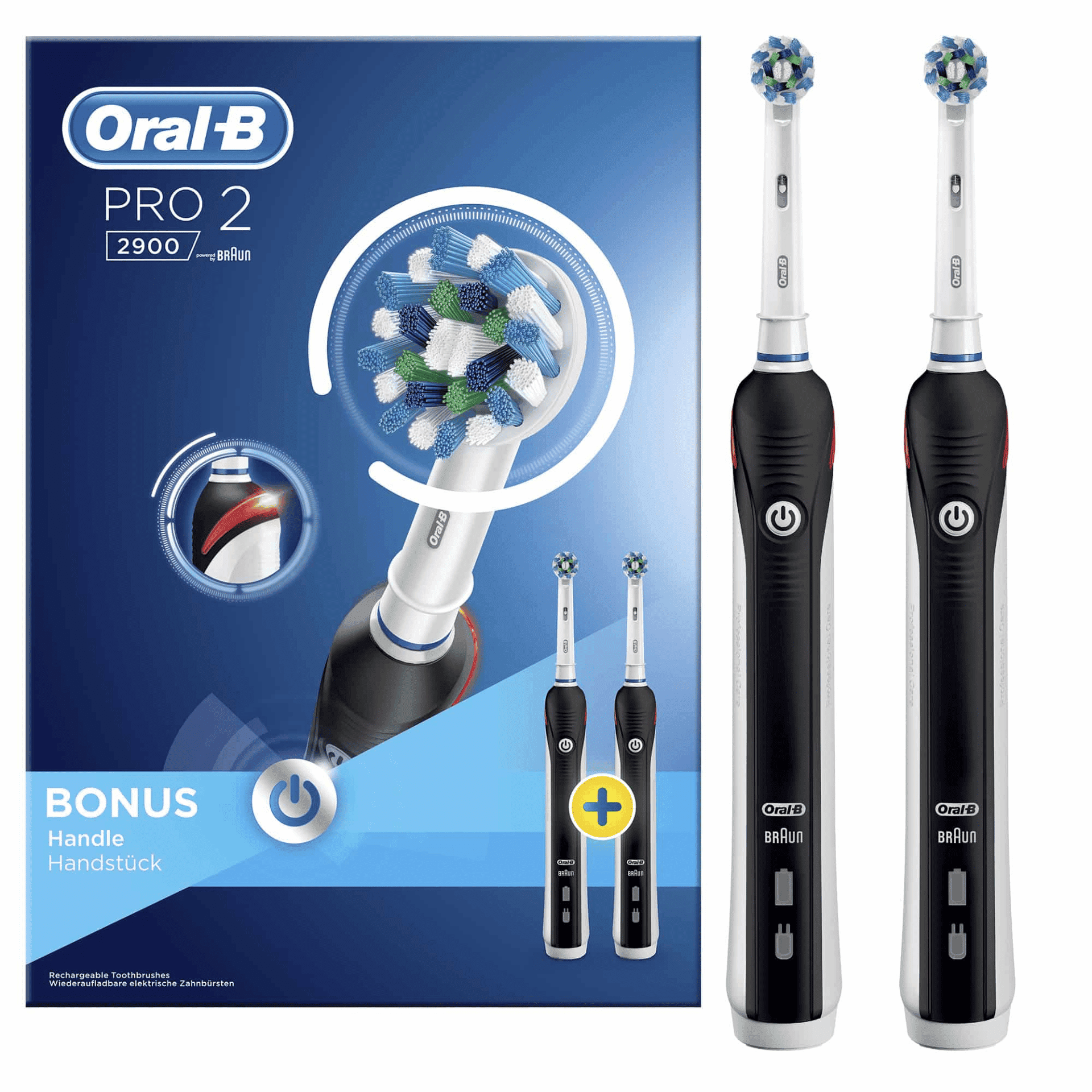 Oral B Elektrische Tandenborstel Pro 2 2900 Duo 2 stuks