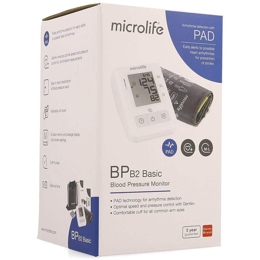 Microlife BP B2 Basic Bloeddrukmeter Arm