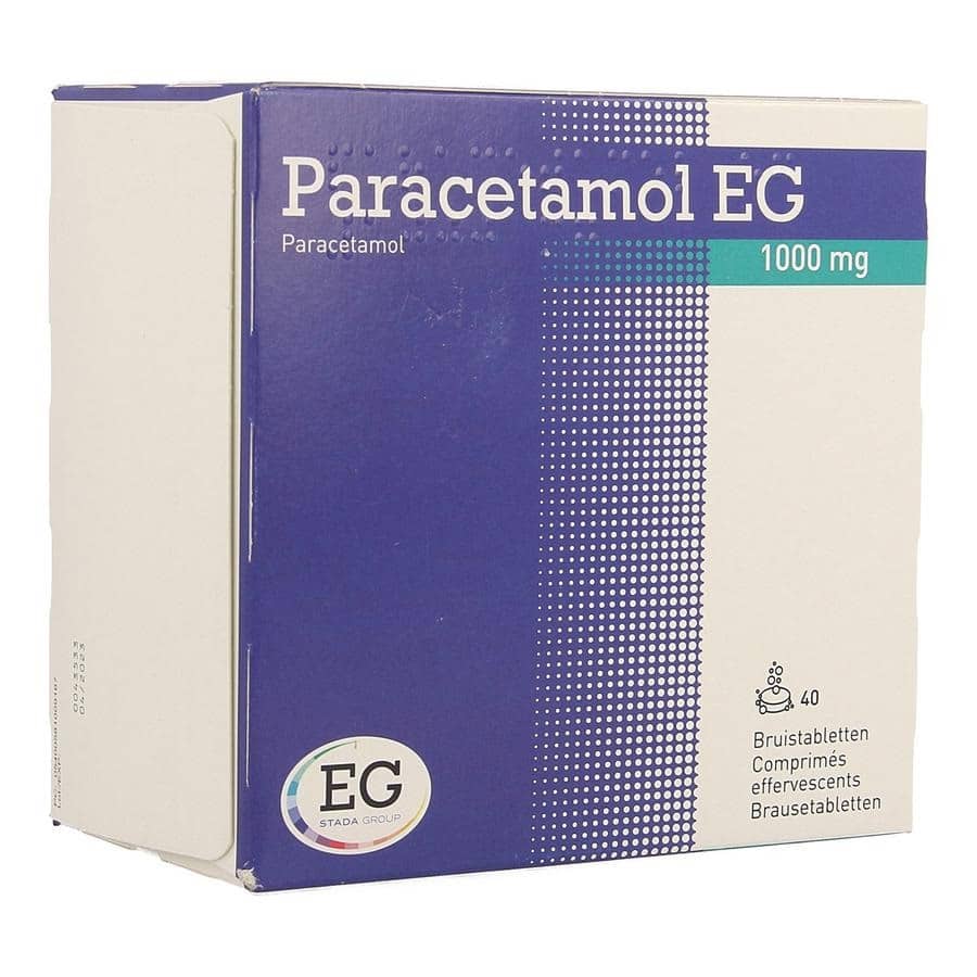 Paracetamol EG 1000 Mg Comp Eff. 20X1000Mg