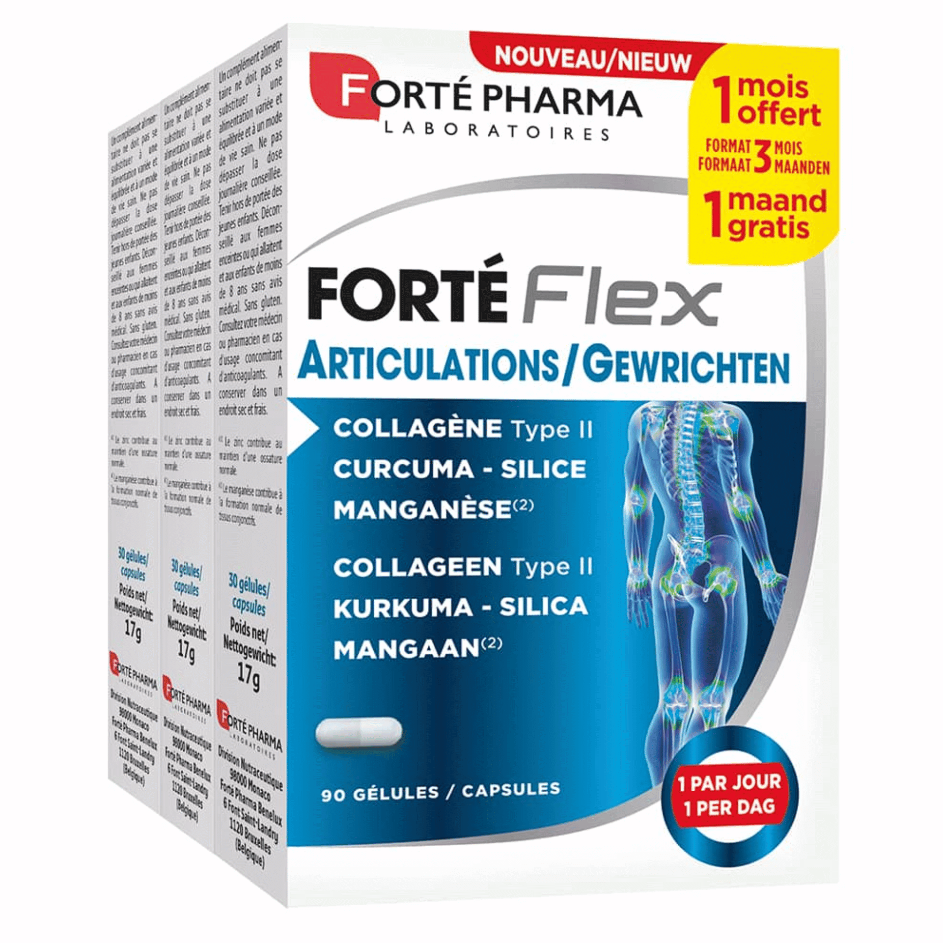 Forté Pharma Forté Flex Gewrichten 90 capsules Forté Pharma Forté Flex Gewrichten 90 capsules