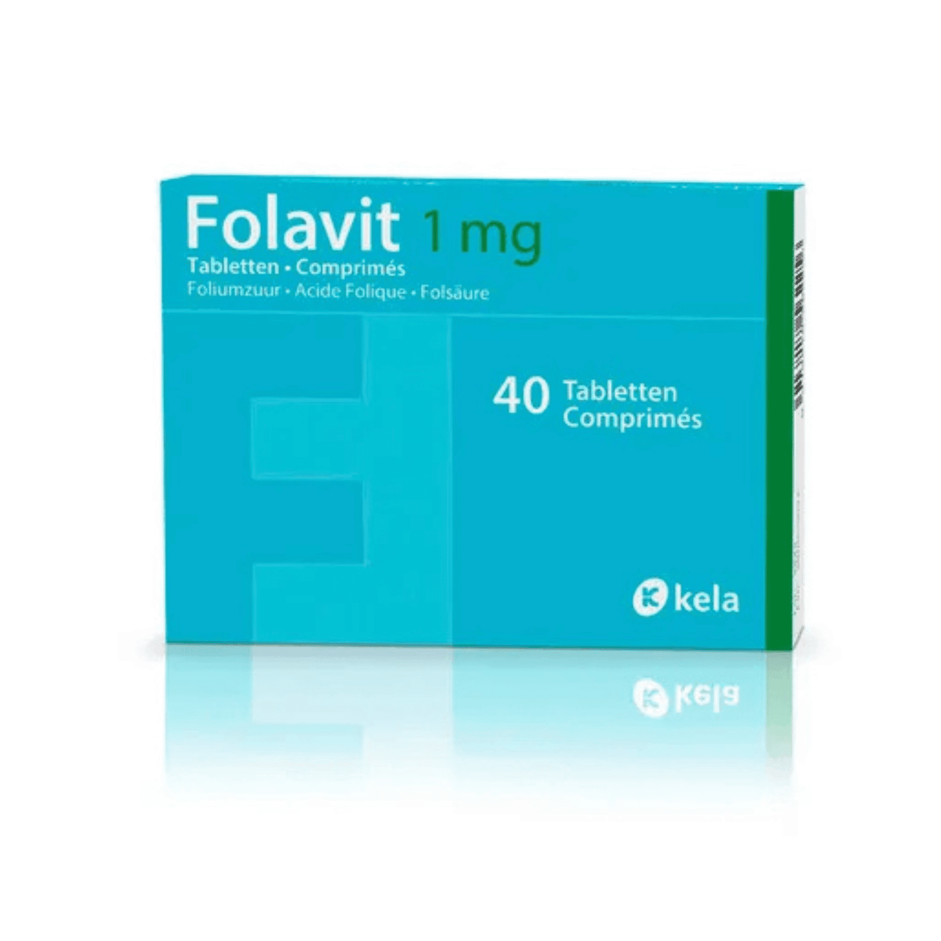 Folavit 1mg Comp 40 X 1mg Folavit 1mg Comp 40 X 1mg