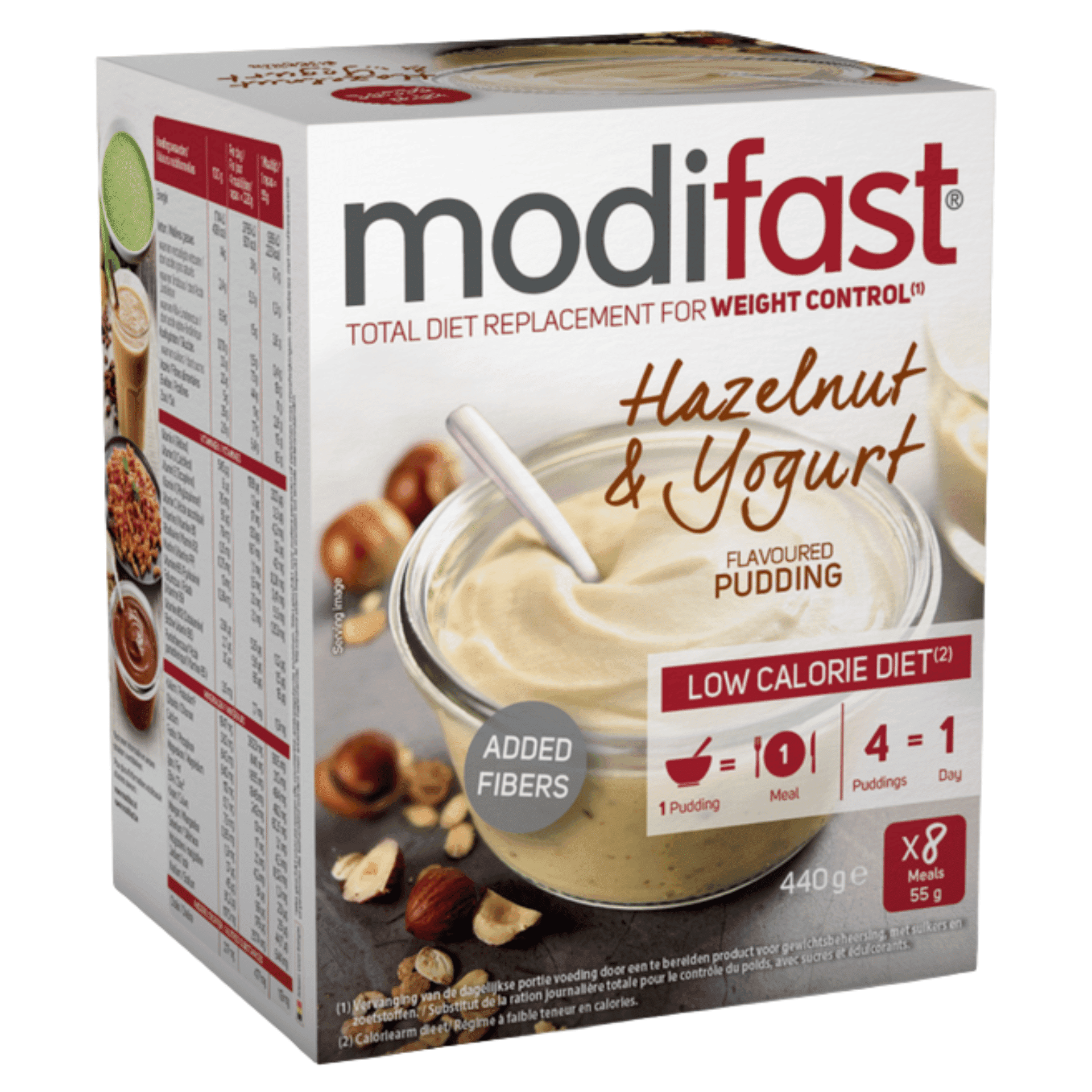 Modifast Intensive Weight Loss Pudding Hazelnoot & Yoghurt Modifast Intensive Weight Loss Pudding Hazelnoot & Yoghurt