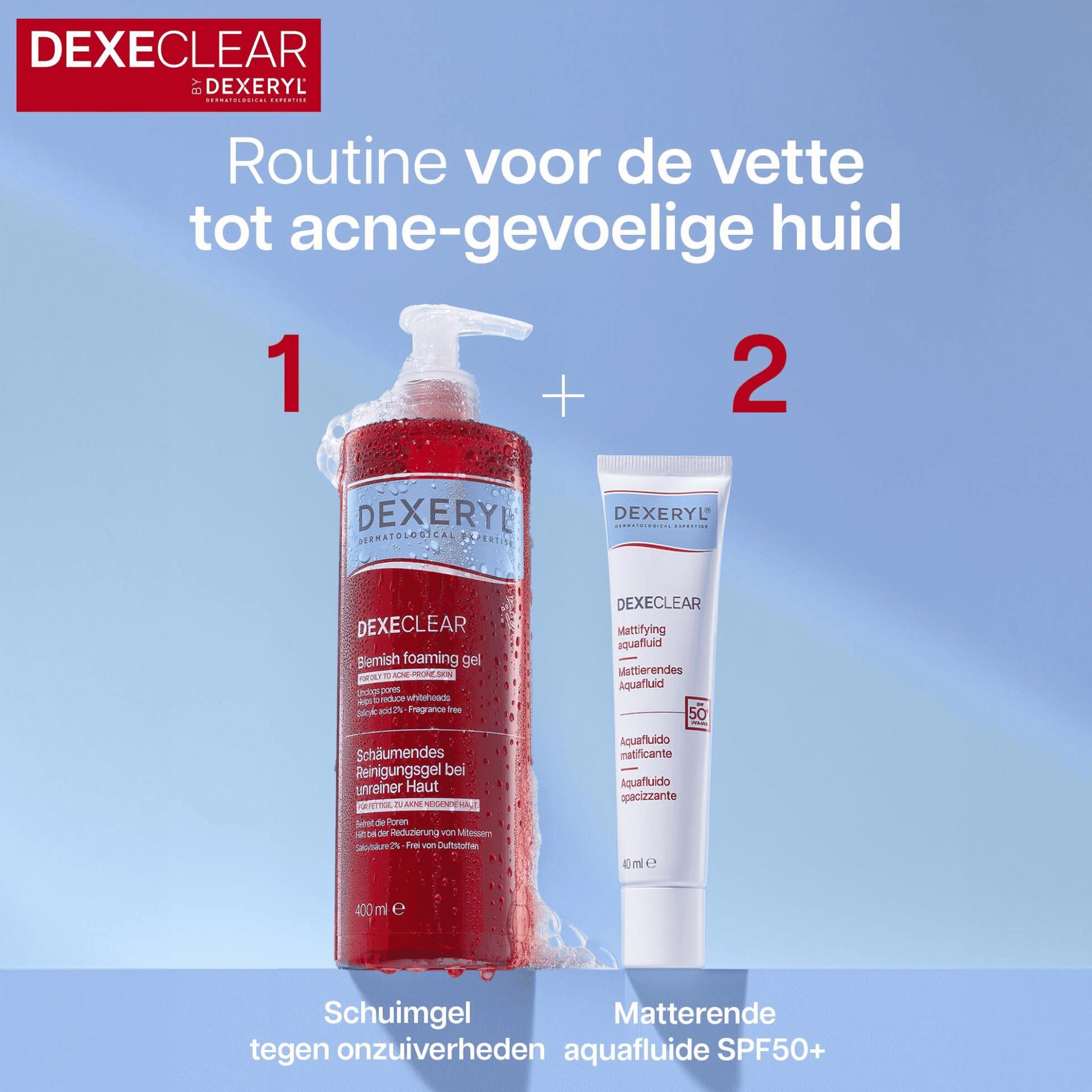 Dexeryl Dexeclear Matterende Aquafluid SPF 50+ Dexeryl Dexeclear Matterende Aquafluid SPF 50+