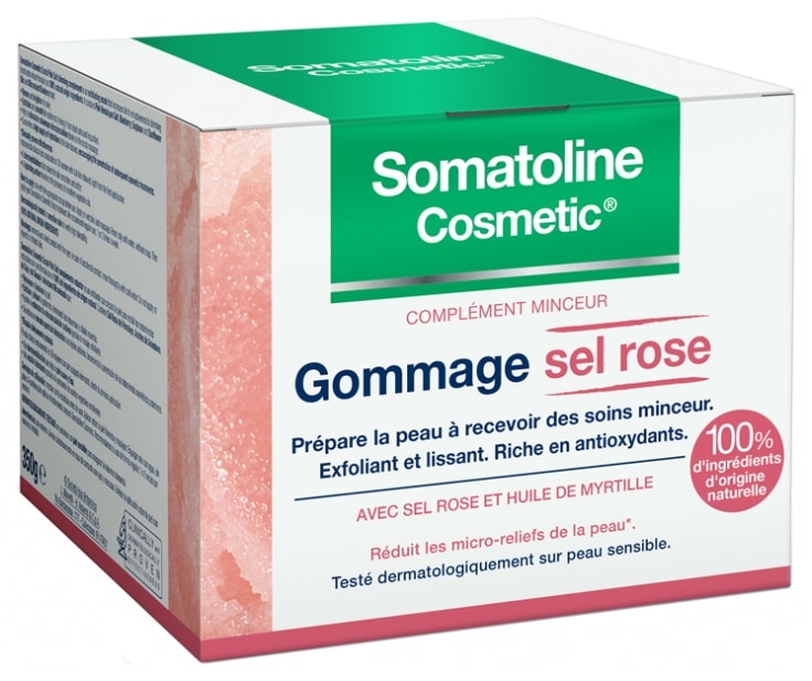 Somatoline Cosmetic Exfoliërende Scrub Pink Salt 350g Somatoline Cosmetic Exfoliërende Scrub Pink Salt 350g