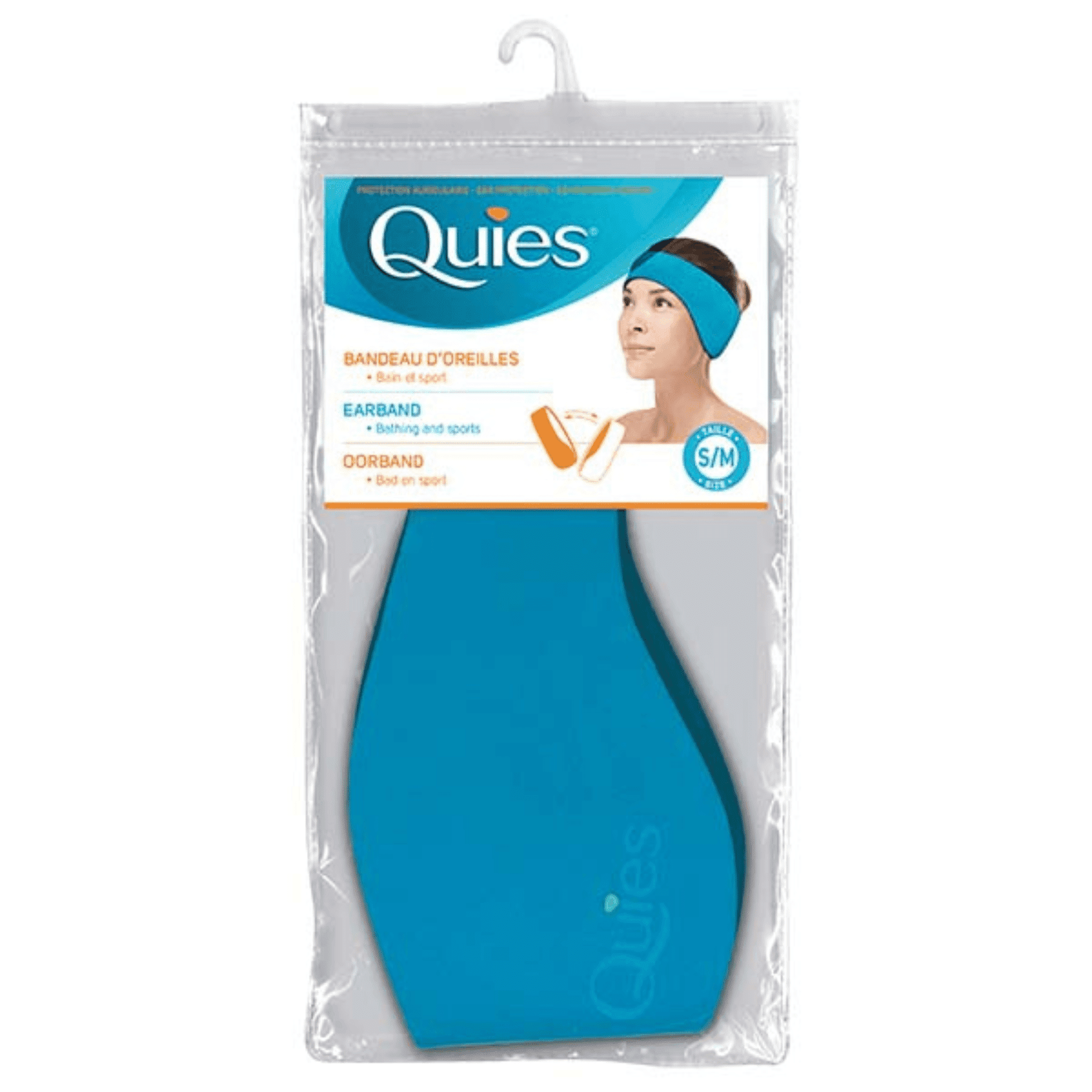 Quies Oorband S/M Blauw Quies Oorband S/M Blauw