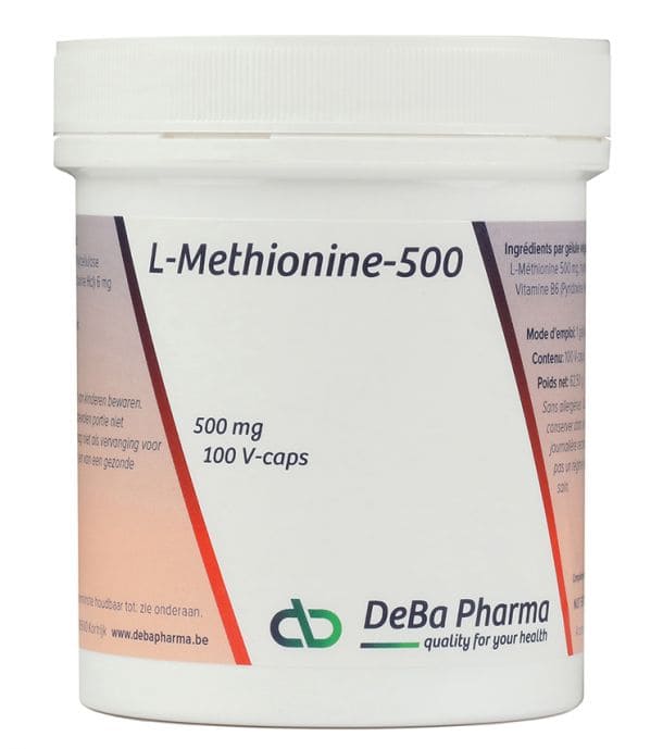 Deba L-Methionine 500 mg + B6 6 mg Deba L-Methionine 500 mg + B6 6 mg
