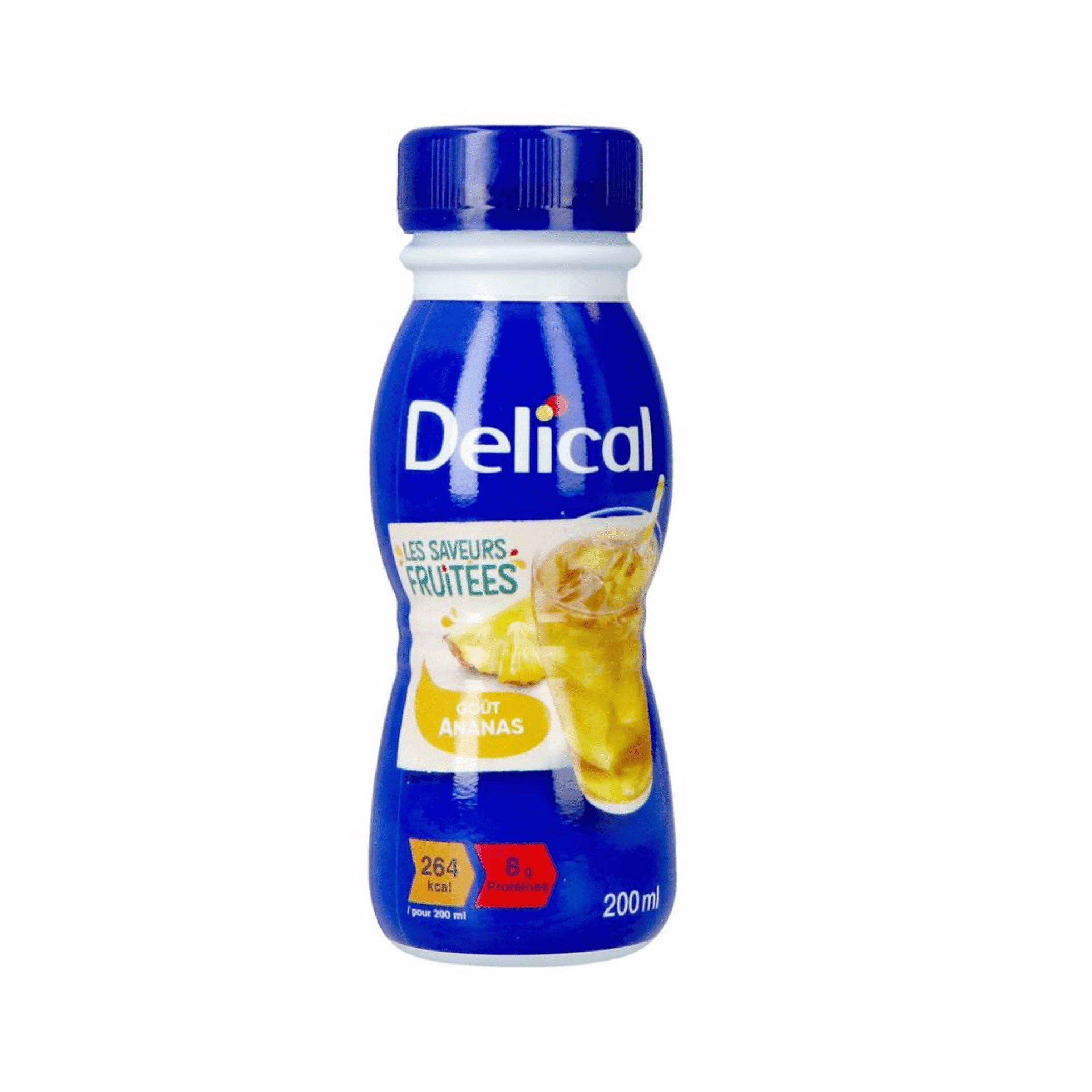 Delical Boisson Fruitee Ananas 4x200ml Delical Boisson Fruitee Ananas 4x200ml