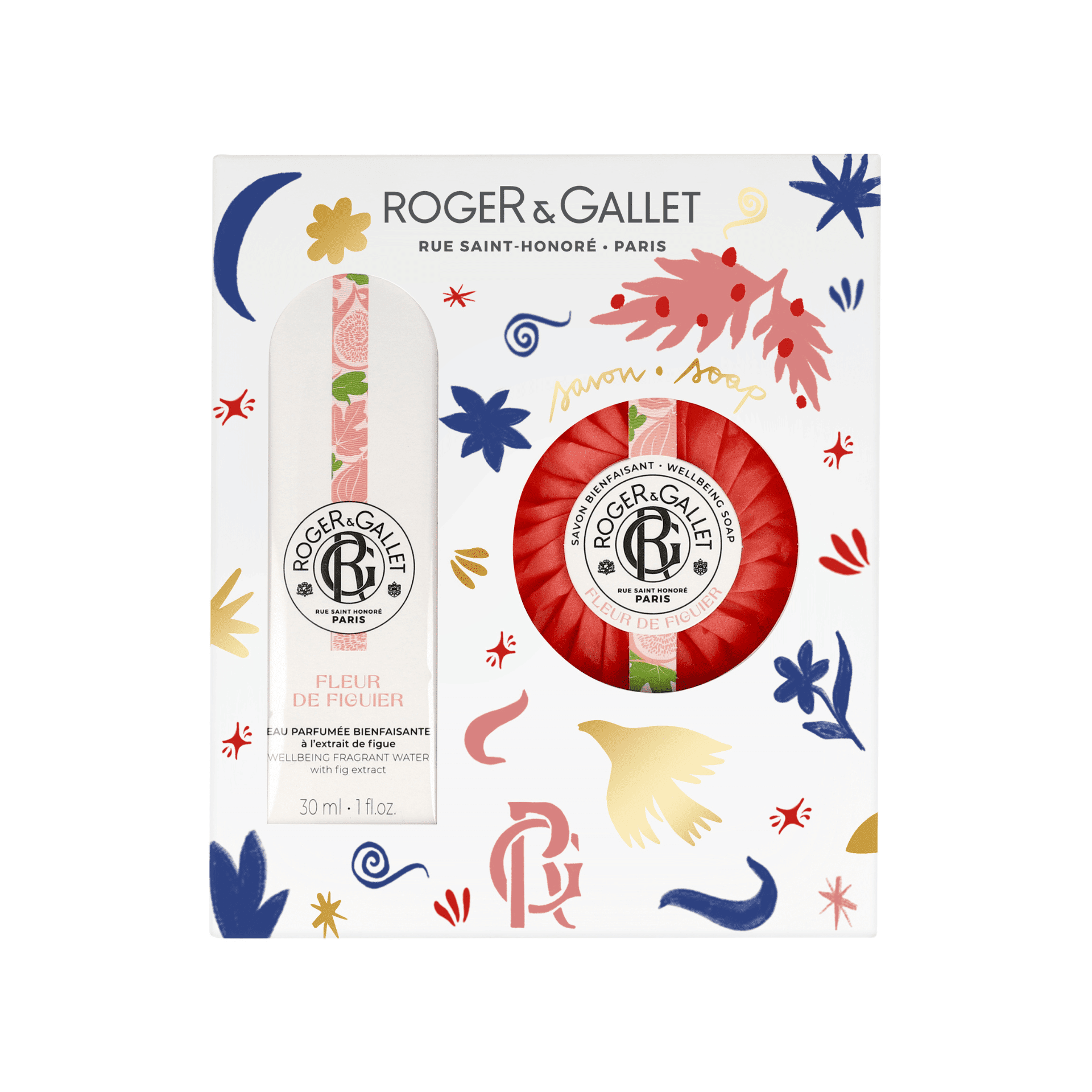 Roger&gallet Set Noel Fleur Fig. 30ml+savon 100g