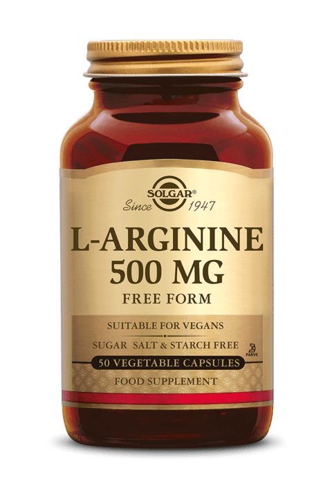 Solgar L-Arginine 500 mg Solgar L-Arginine 500 mg