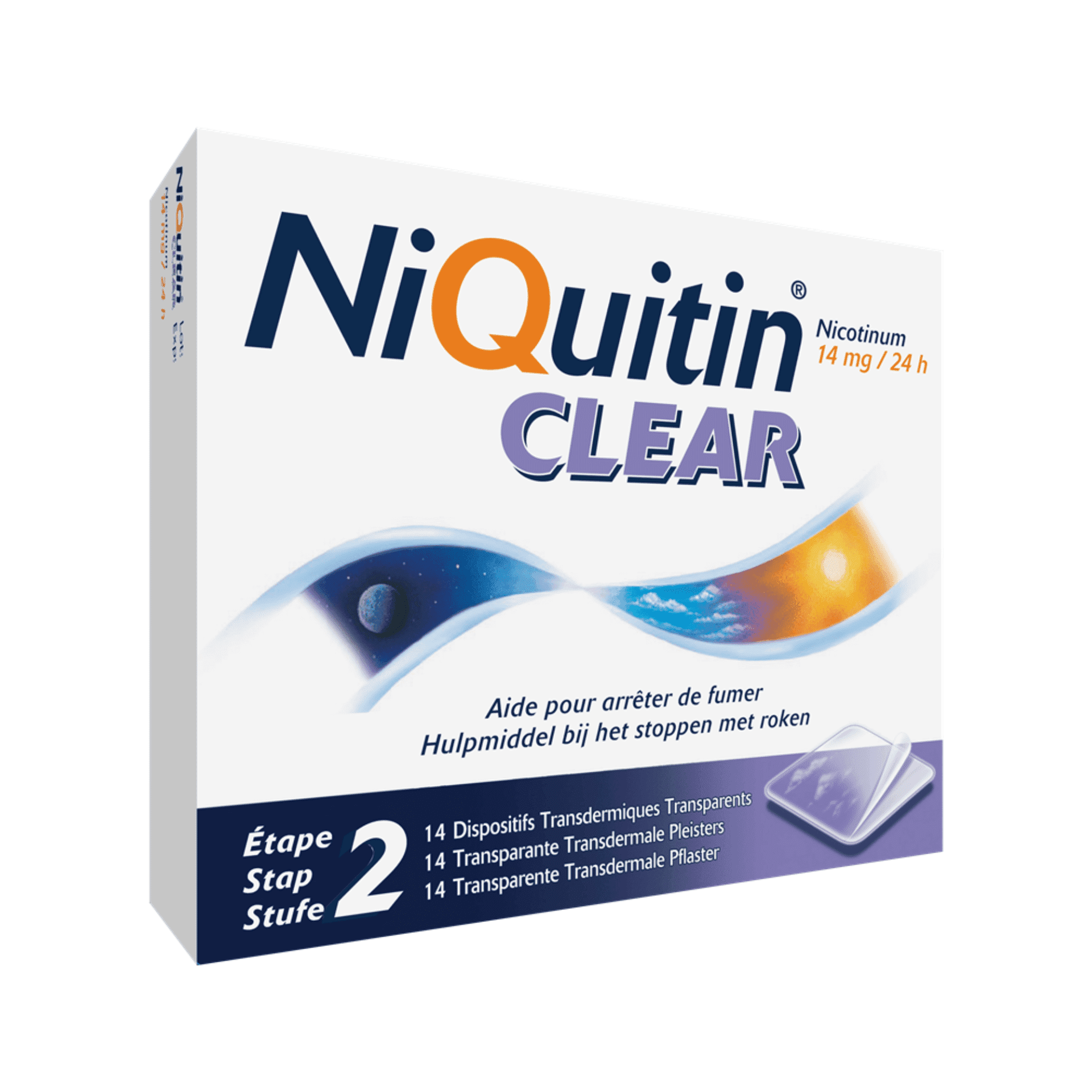 NiQuitin Clear Patches 14 mg NiQuitin Clear Patches 14 mg