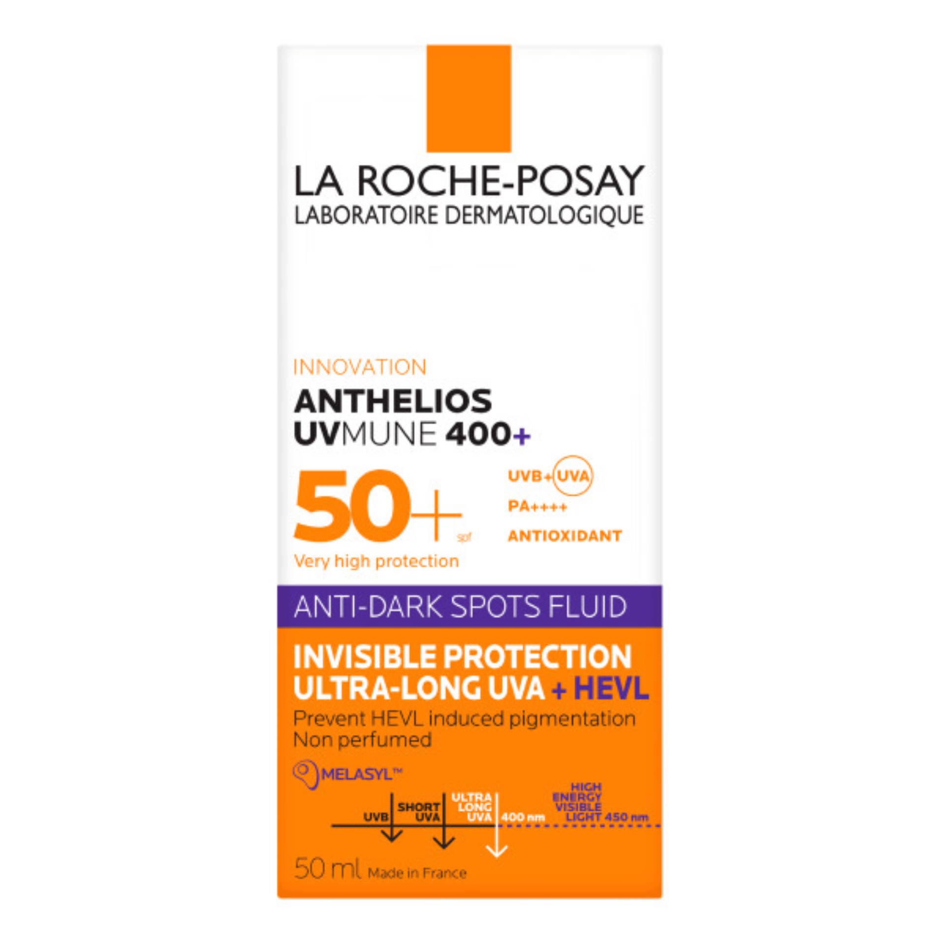 La Roche-Posay Anthelios UVMune 400 Anti-Dark Spots Fluid SPF 50+ La Roche-Posay Anthelios UVMune 400 Anti-Dark Spots Fluid SPF 50+