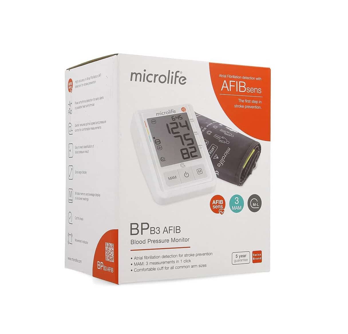 Microlife Bloeddrukmeter BP B3 AFIB Microlife Bloeddrukmeter BP B3 AFIB