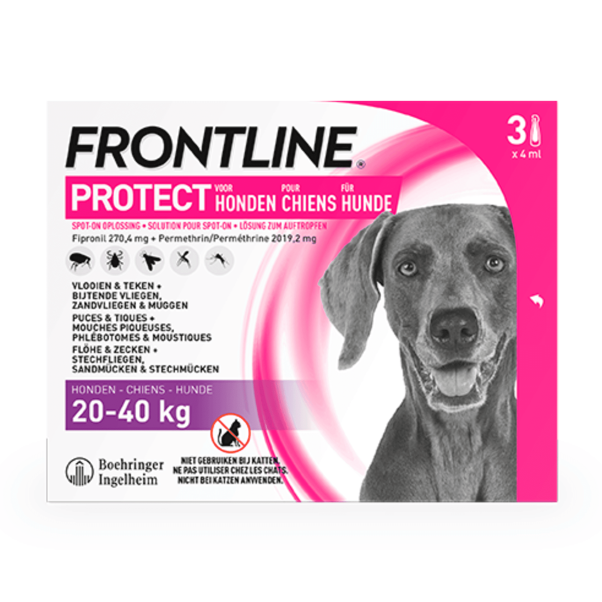 Frontline Protect Hond 20-40 kg