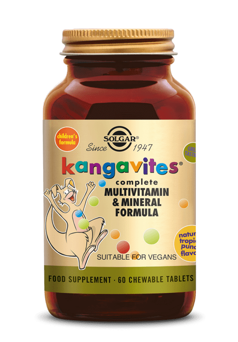 Solgar Kangavites Tropical Punch (tropische vruchtensmaak) Solgar Kangavites Tropical Punch (tropische vruchtensmaak)