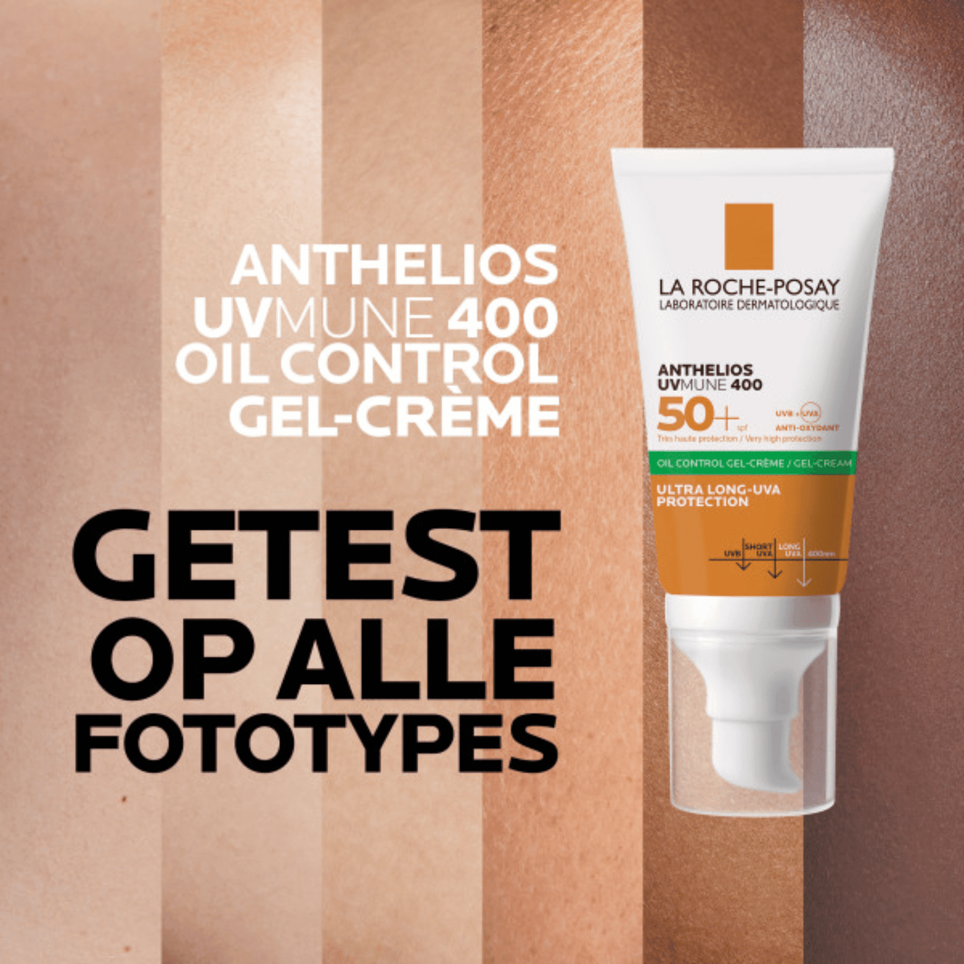 La Roche-Posay Anthelios UVMune 400 Oil Control Gel-Crème SPF 50+ La Roche-Posay Anthelios UVMune 400 Oil Control Gel-Crème SPF 50+
