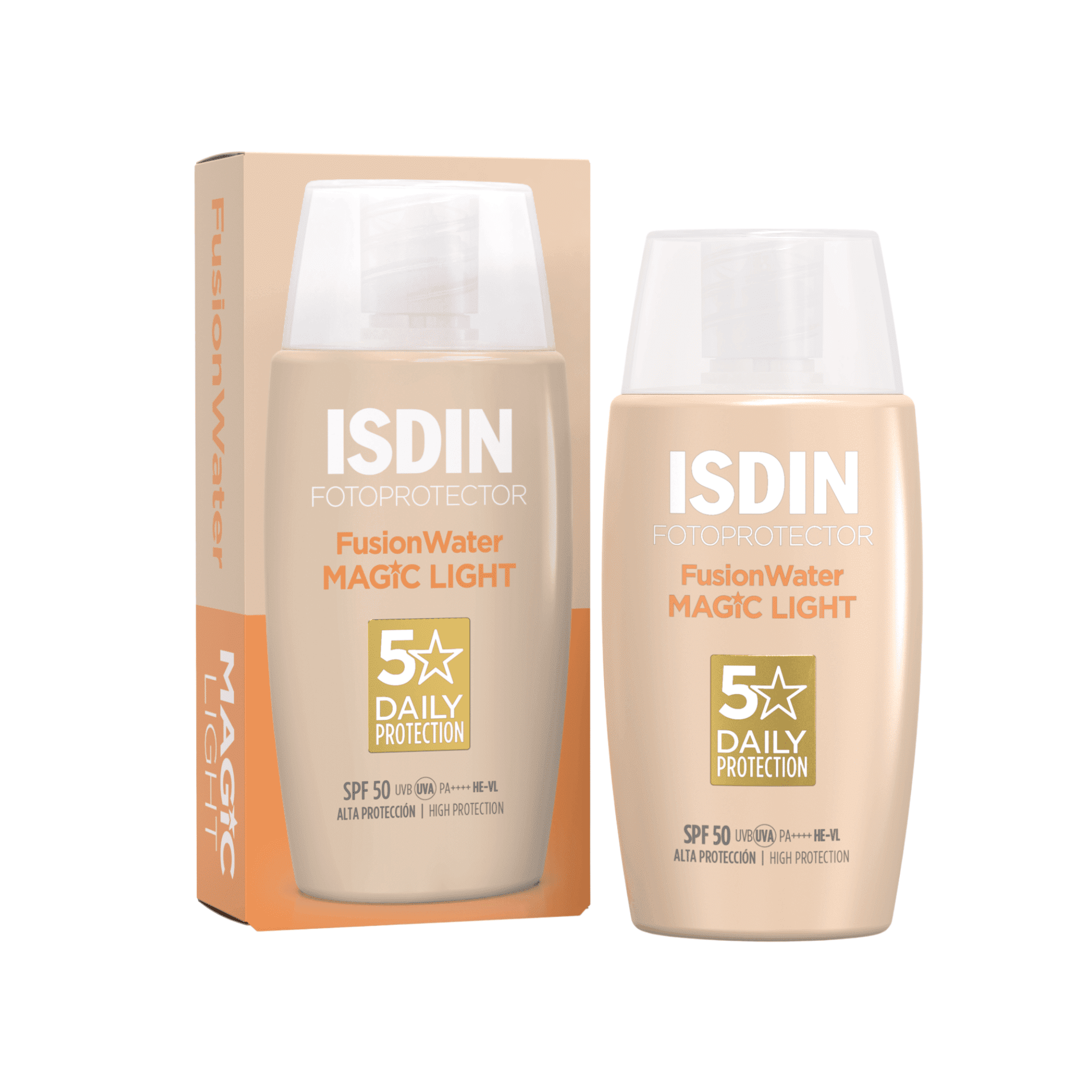 ISDIN Fotoprotector FusionWater Magic Light SPF 50