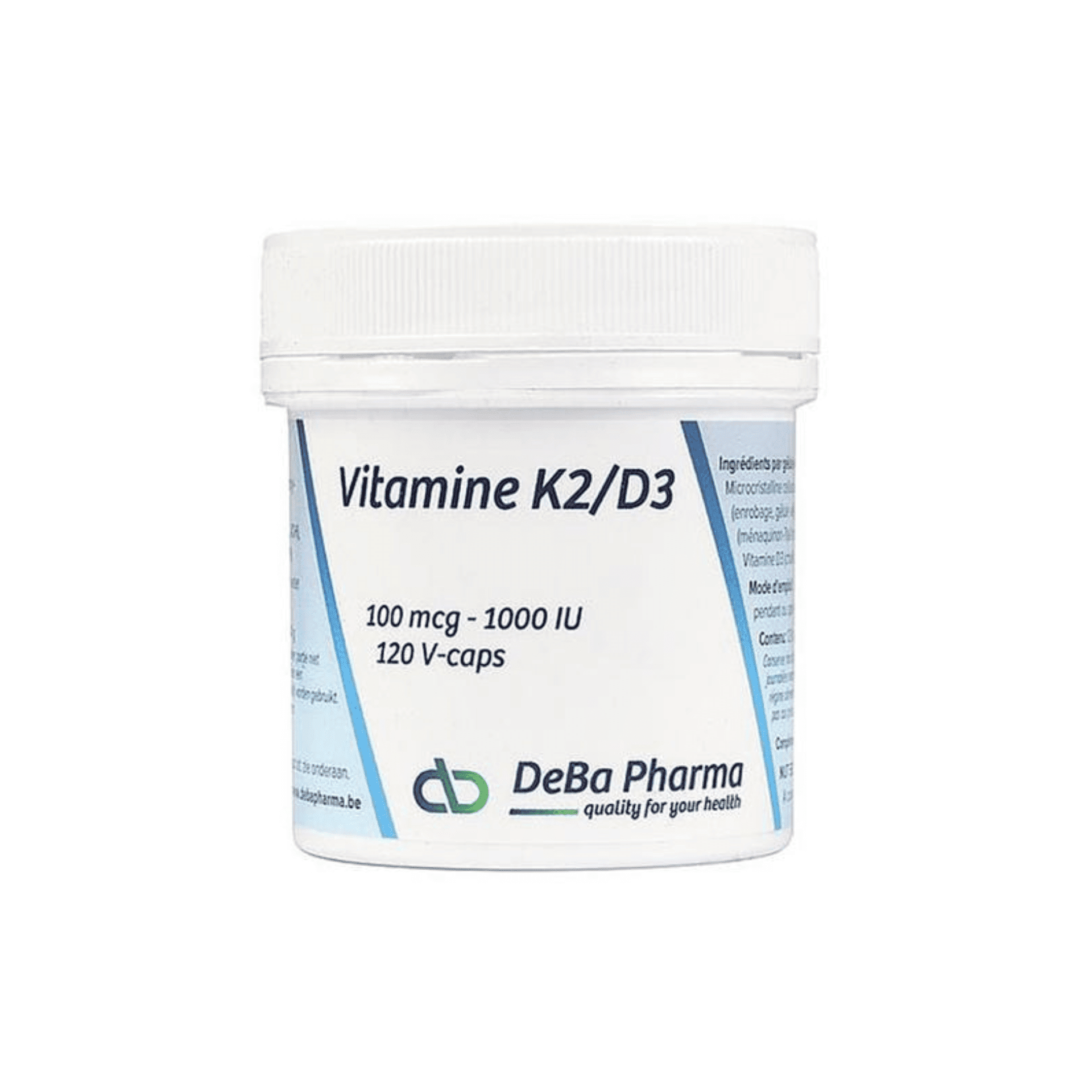 Vitamine K2/d3 100 Mcg/1000 U.i Caps 120