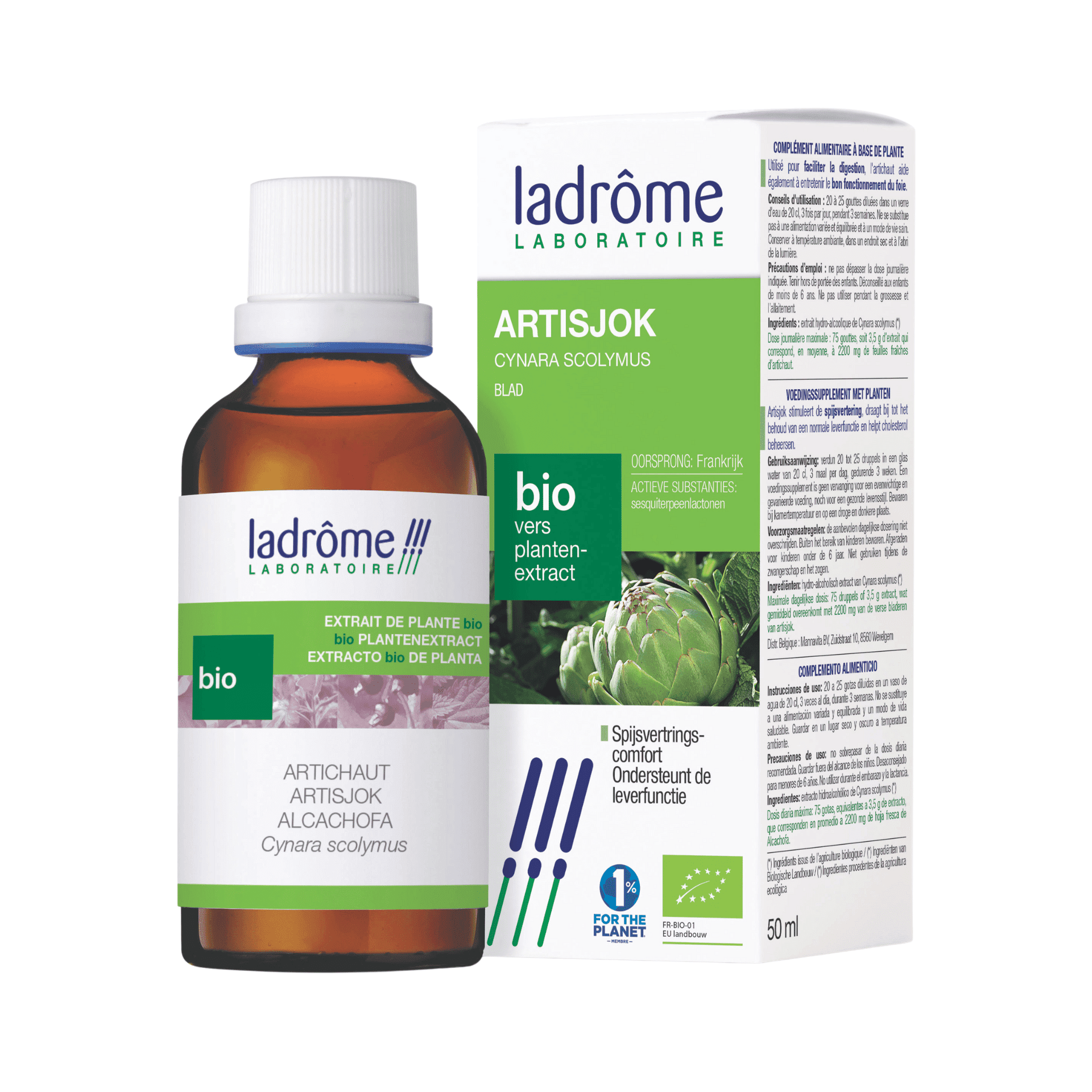 Ladrôme Bio Plantenextract Artisjok