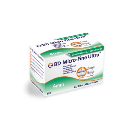 BD Micro-Fine Ultra 4 mm Insuline Pennaalden