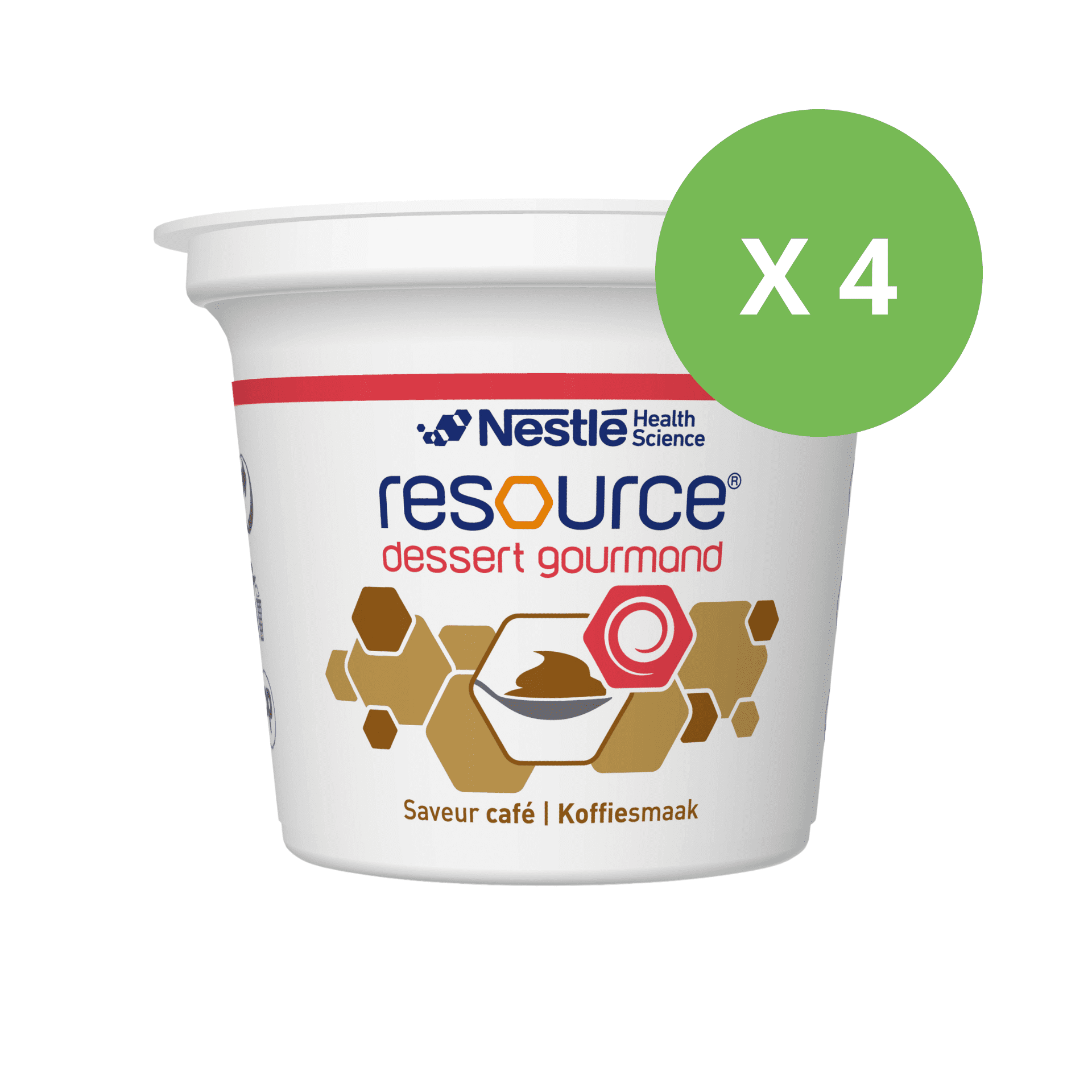 Nestlé Resource Dessert Gourmand 4 x 125 g Nestlé Resource Dessert Gourmand 4 x 125 g
