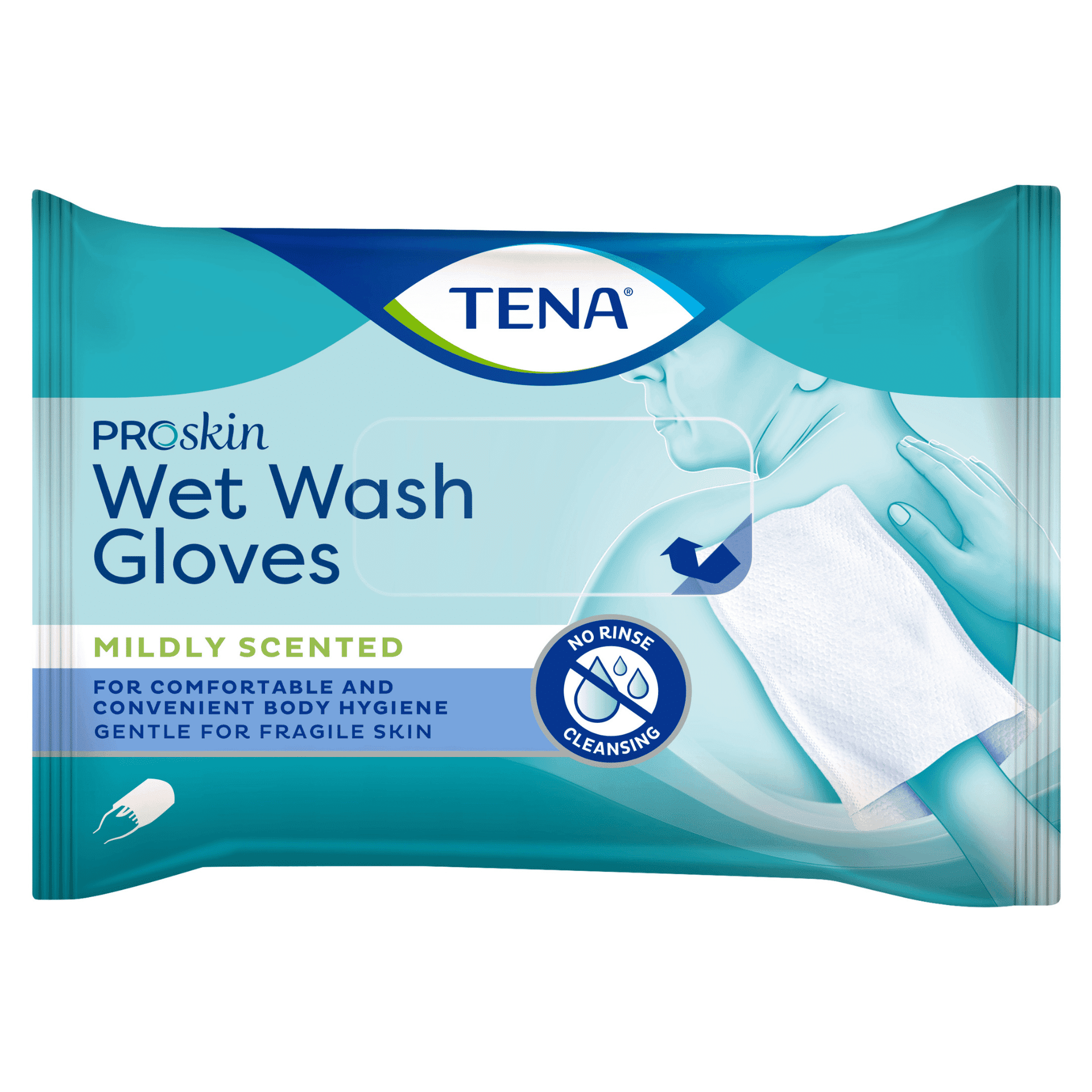 TENA ProSkin Wet Wash Gloves