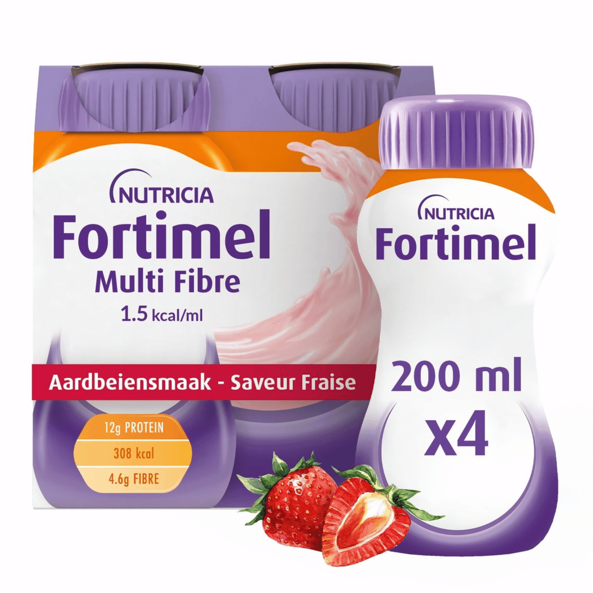 Fortimel Multi Fibre 1,5 kcal/ml 4 x 200 ml Fortimel Multi Fibre 1,5 kcal/ml 4 x 200 ml