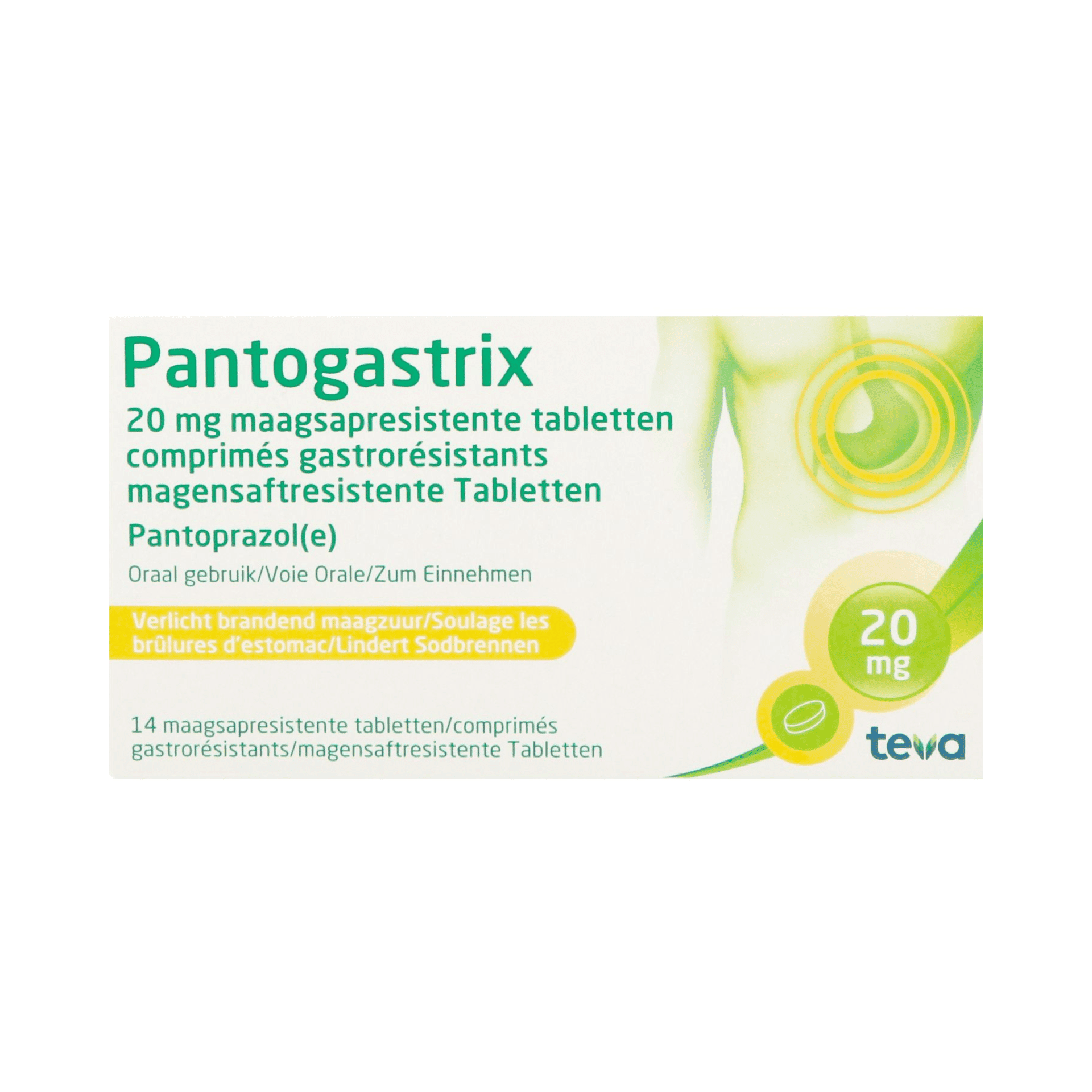 Pantogastrix 20 mg