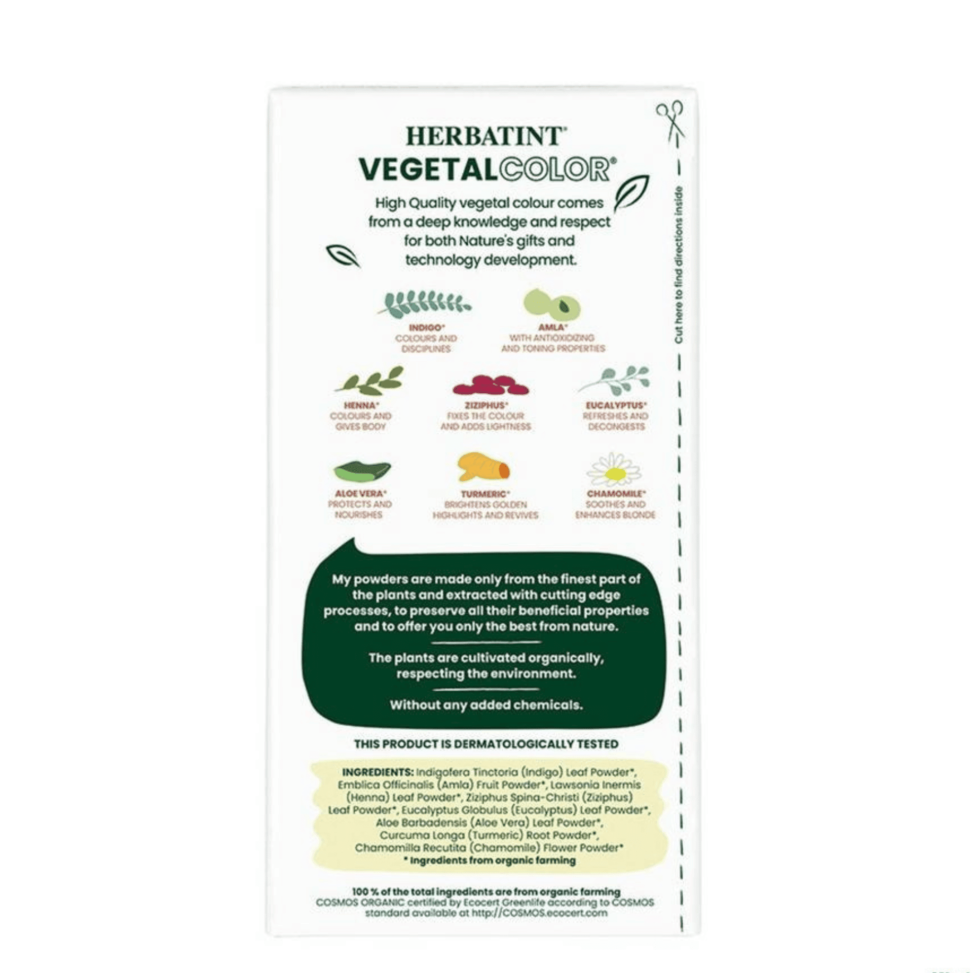 Herbatint Vegetal Color Eco - Moon Light Power Herbatint Vegetal Color Eco - Moon Light Power