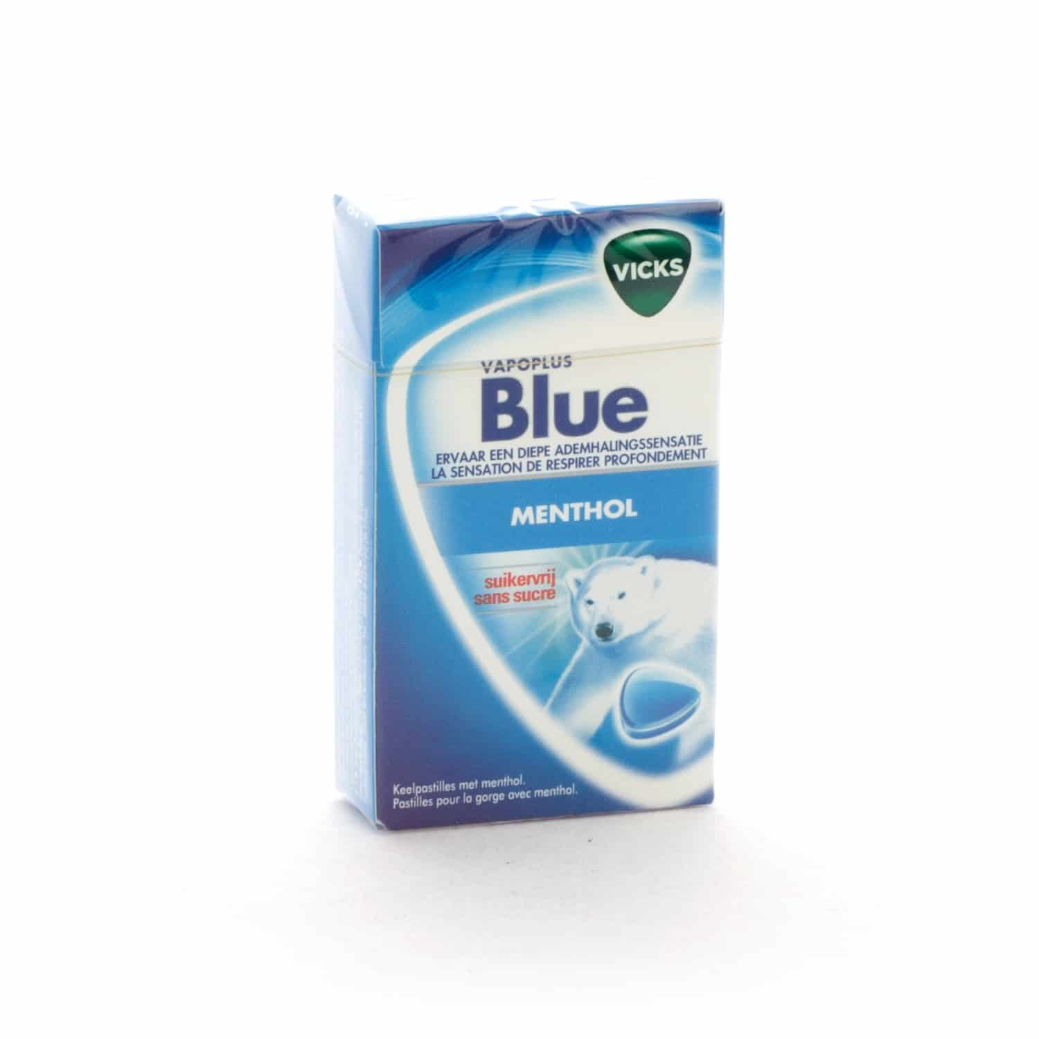 Vicks Blue Keelpastilles zonder Suiker Vicks Blue Keelpastilles zonder Suiker