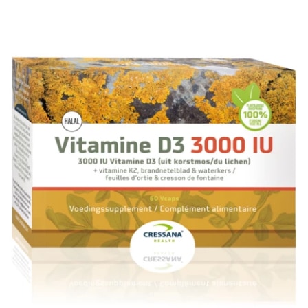 Cressana Vitamine D3 3000IU Cressana Vitamine D3 3000IU