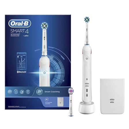Oral B Elektrische Tandenborstel Smart 4200W Wit